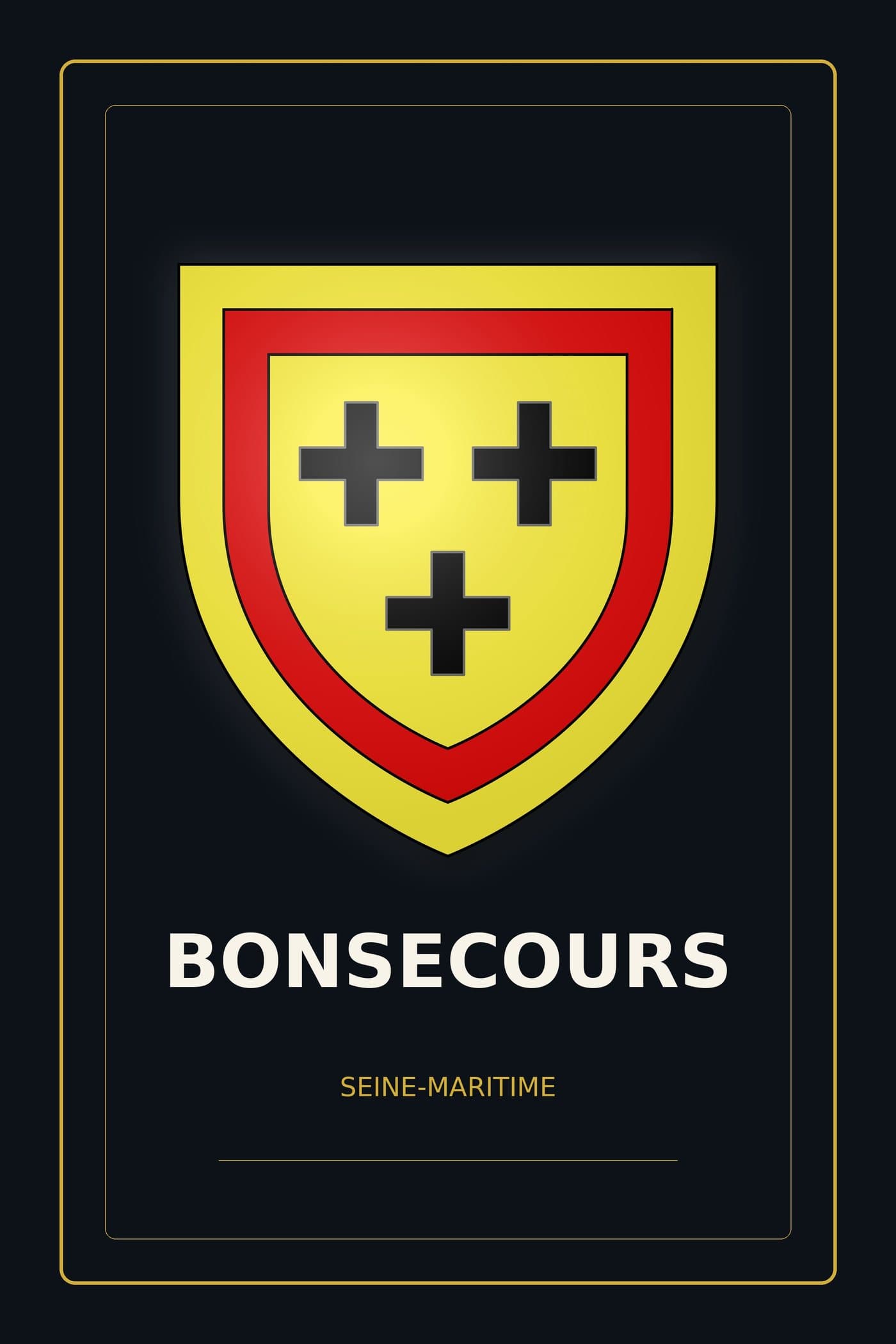 Blason de Bonsecours