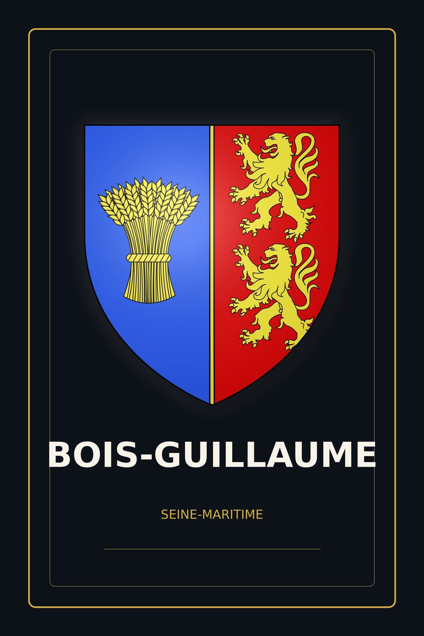 Blason de Bois-Guillaume