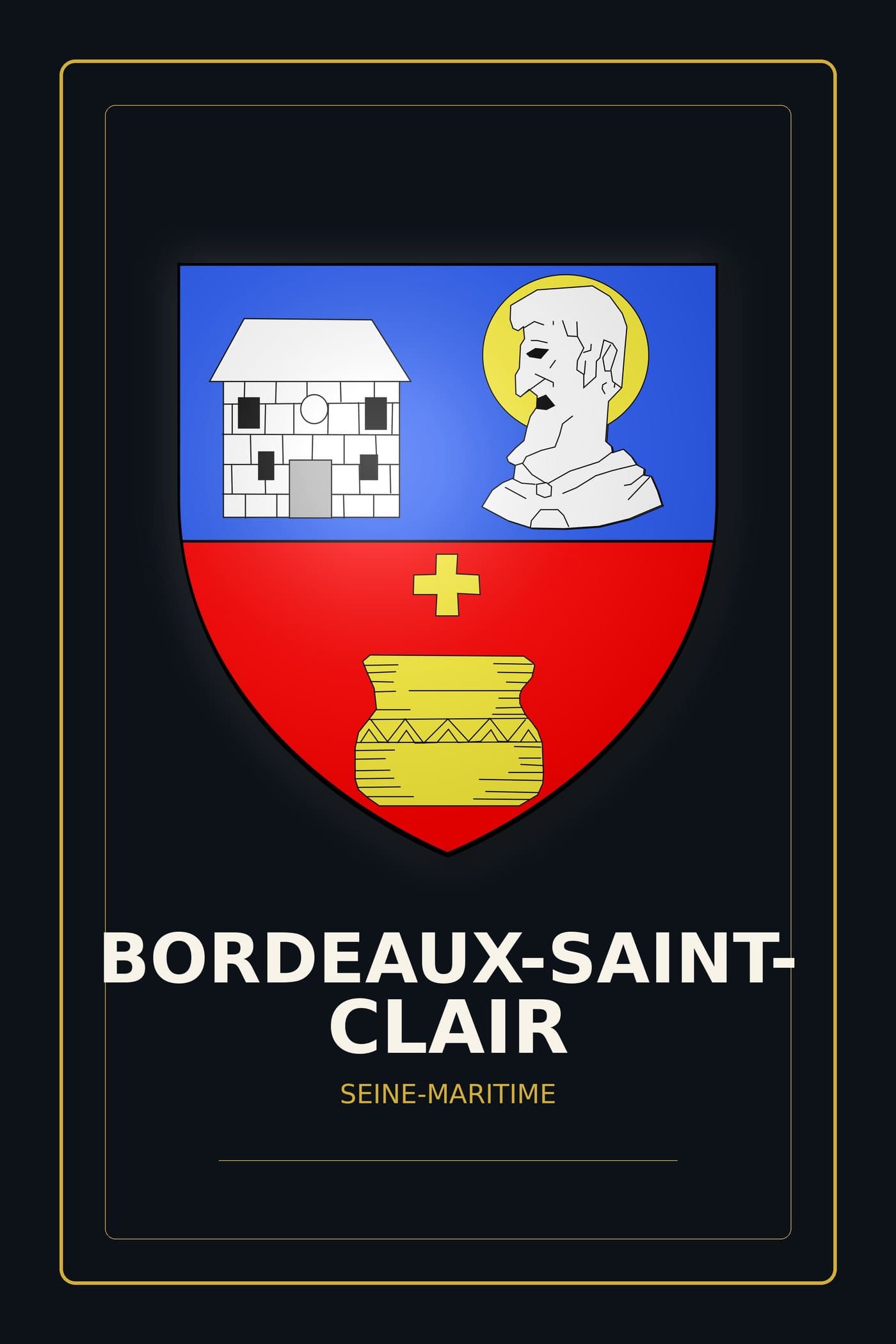 Blason de Bordeaux-Saint-Clair