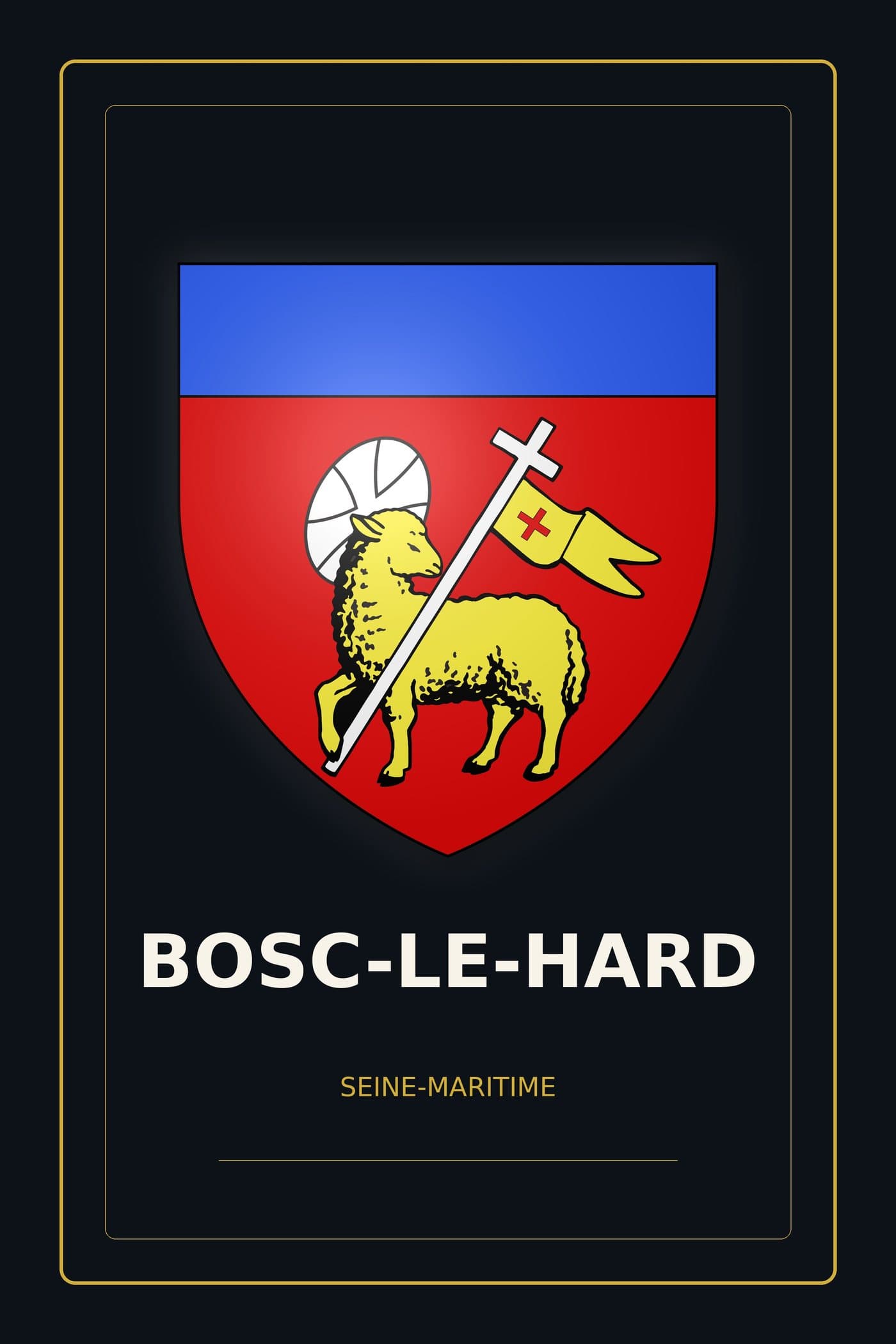 Blason de Bosc-le-Hard
