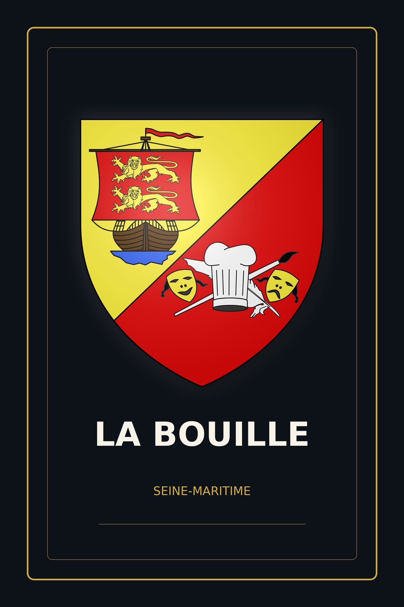 Blason de La Bouille