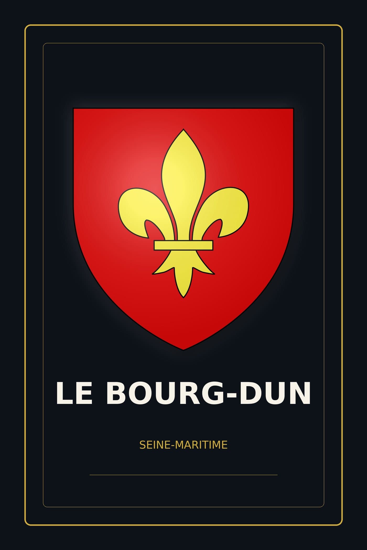 Blason du Bourg-Dun