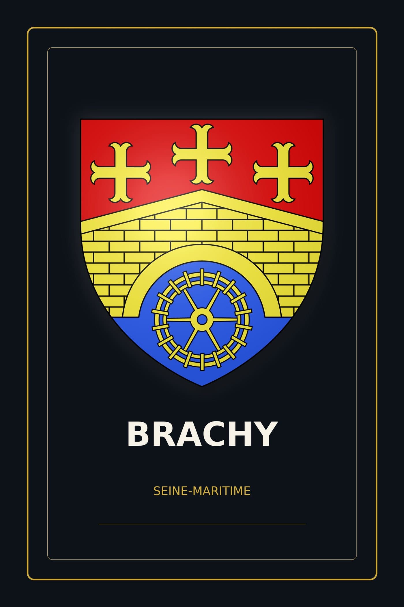 Blason de Brachy
