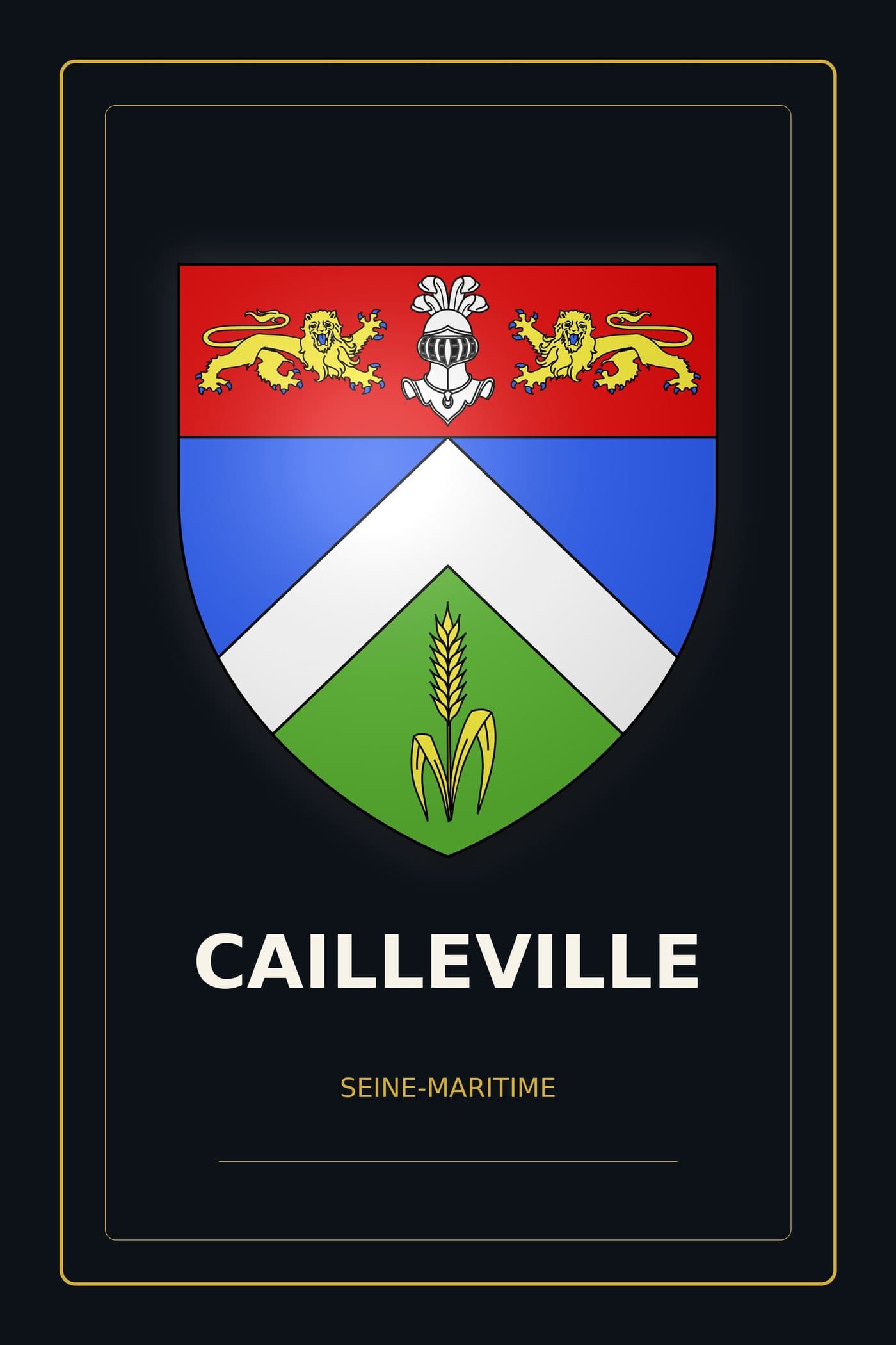 Blason de Cailleville
