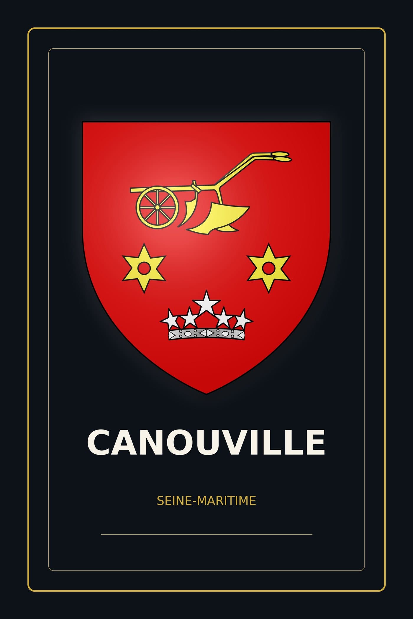Blason de Canouville
