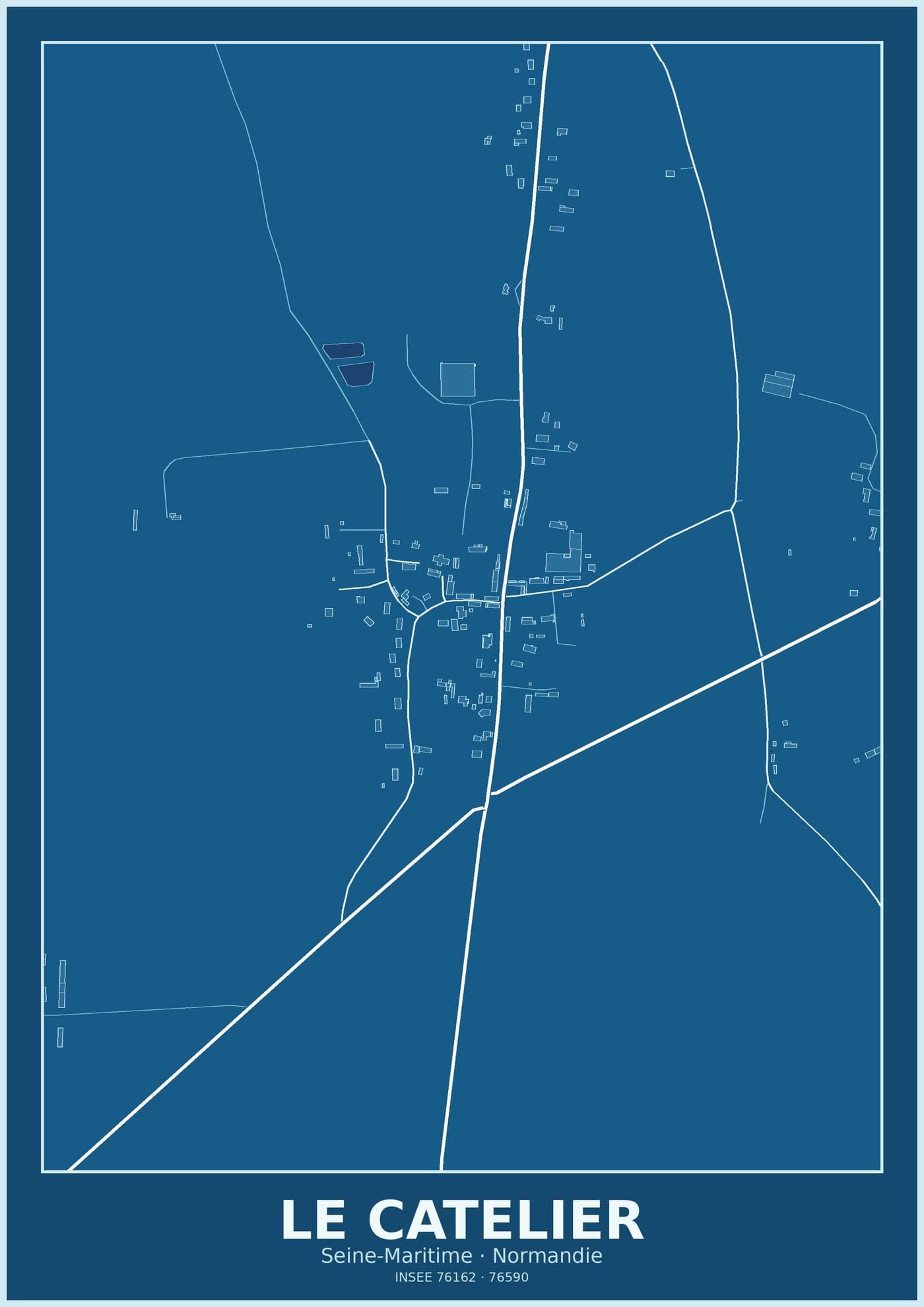 Plan du Catelier