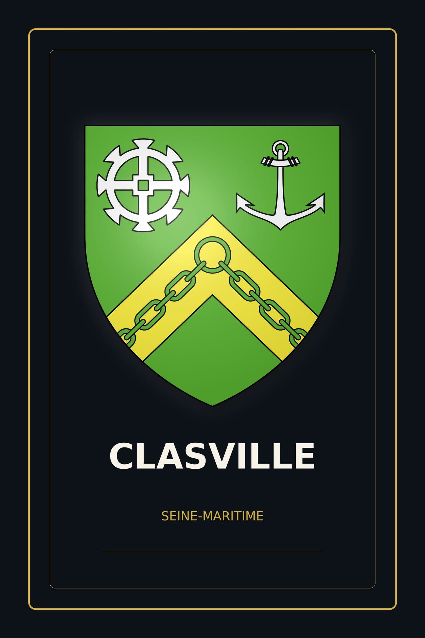 Blason de Clasville
