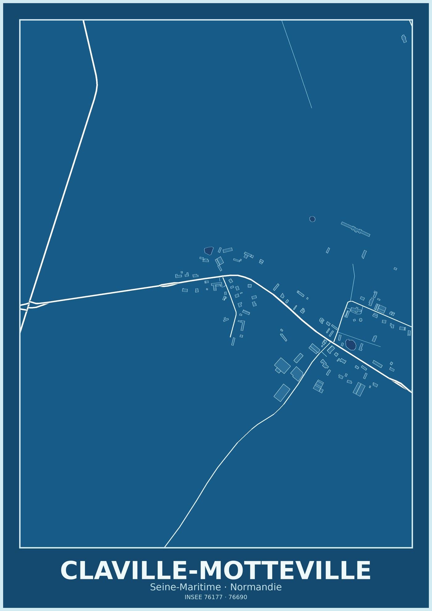 Plan de Claville-Motteville