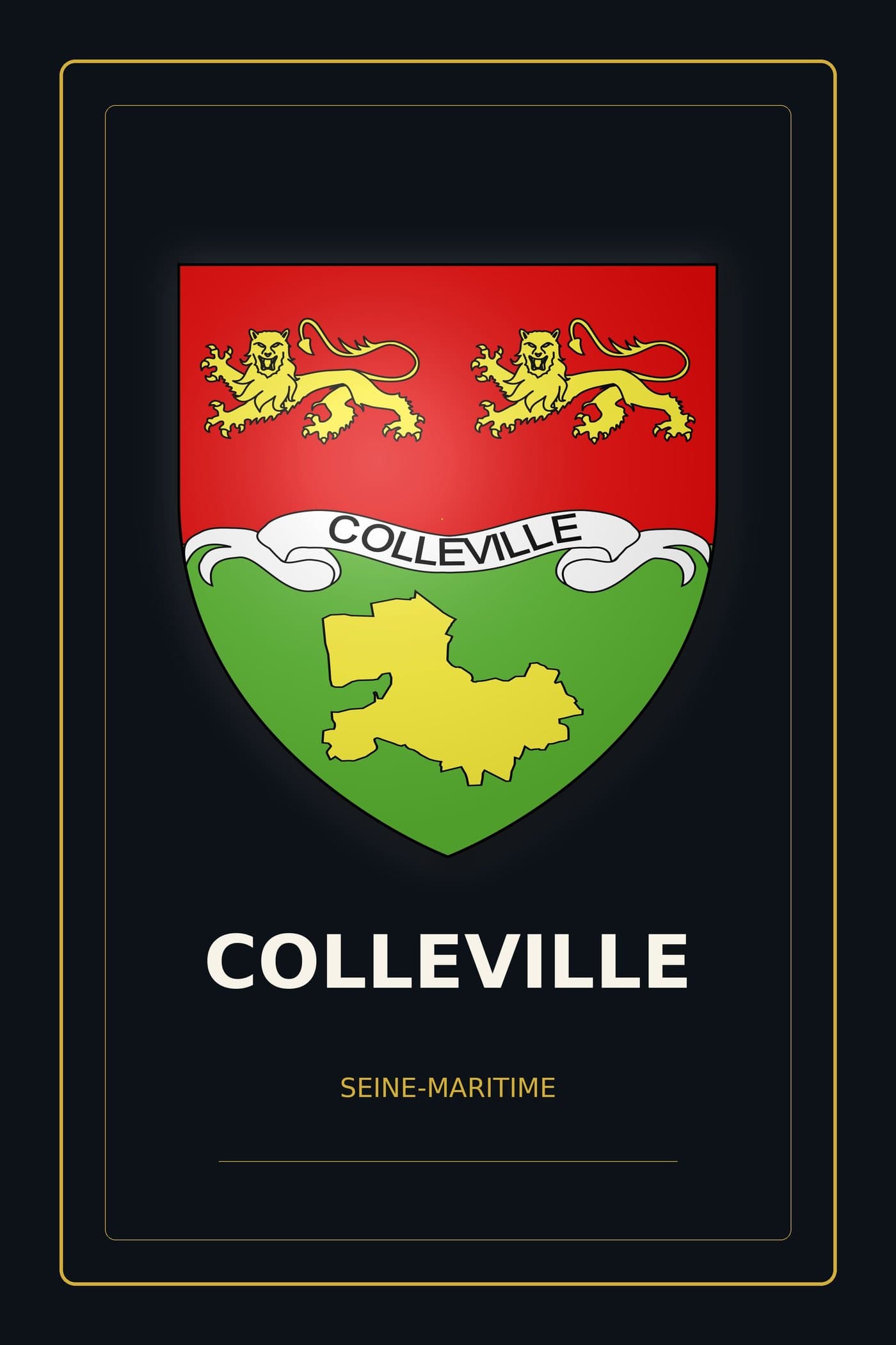 Blason de Colleville