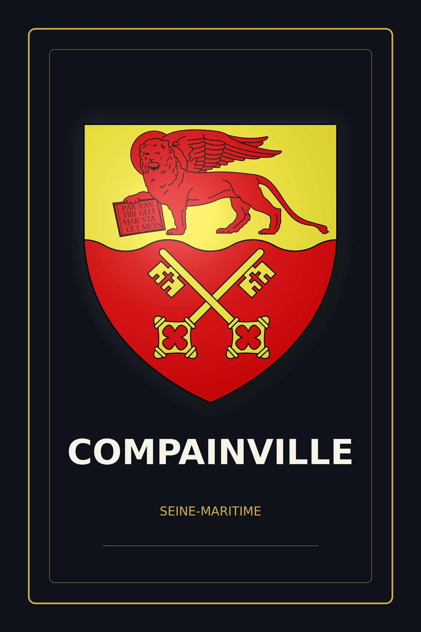 Blason de Compainville