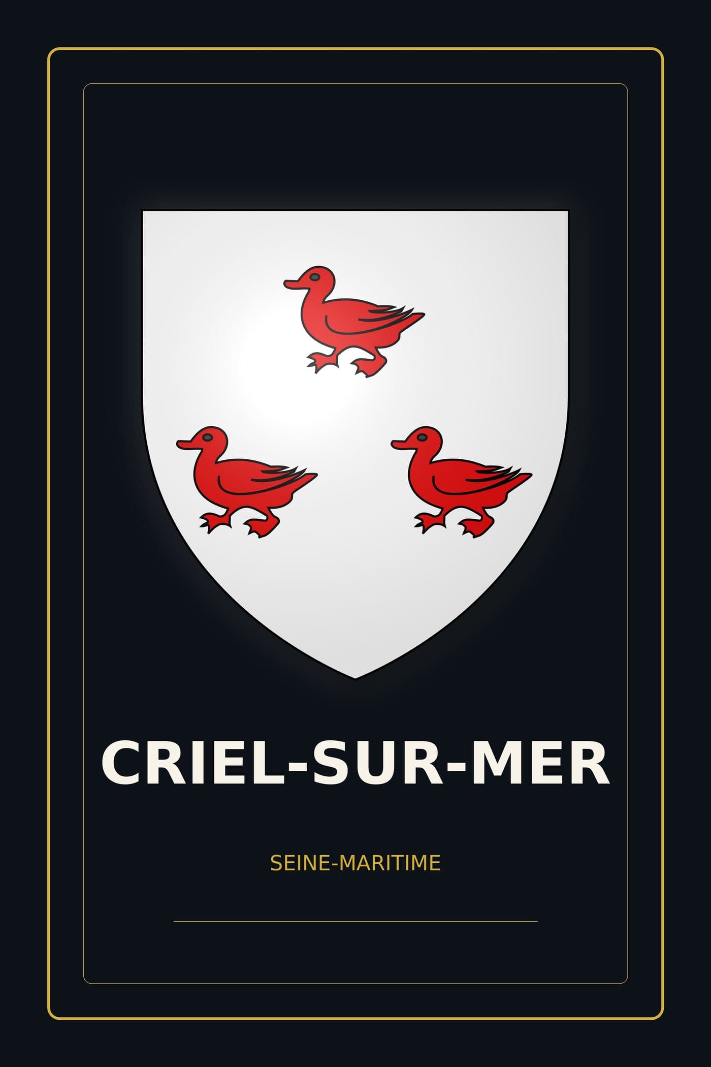 Blason de Criel-sur-Mer