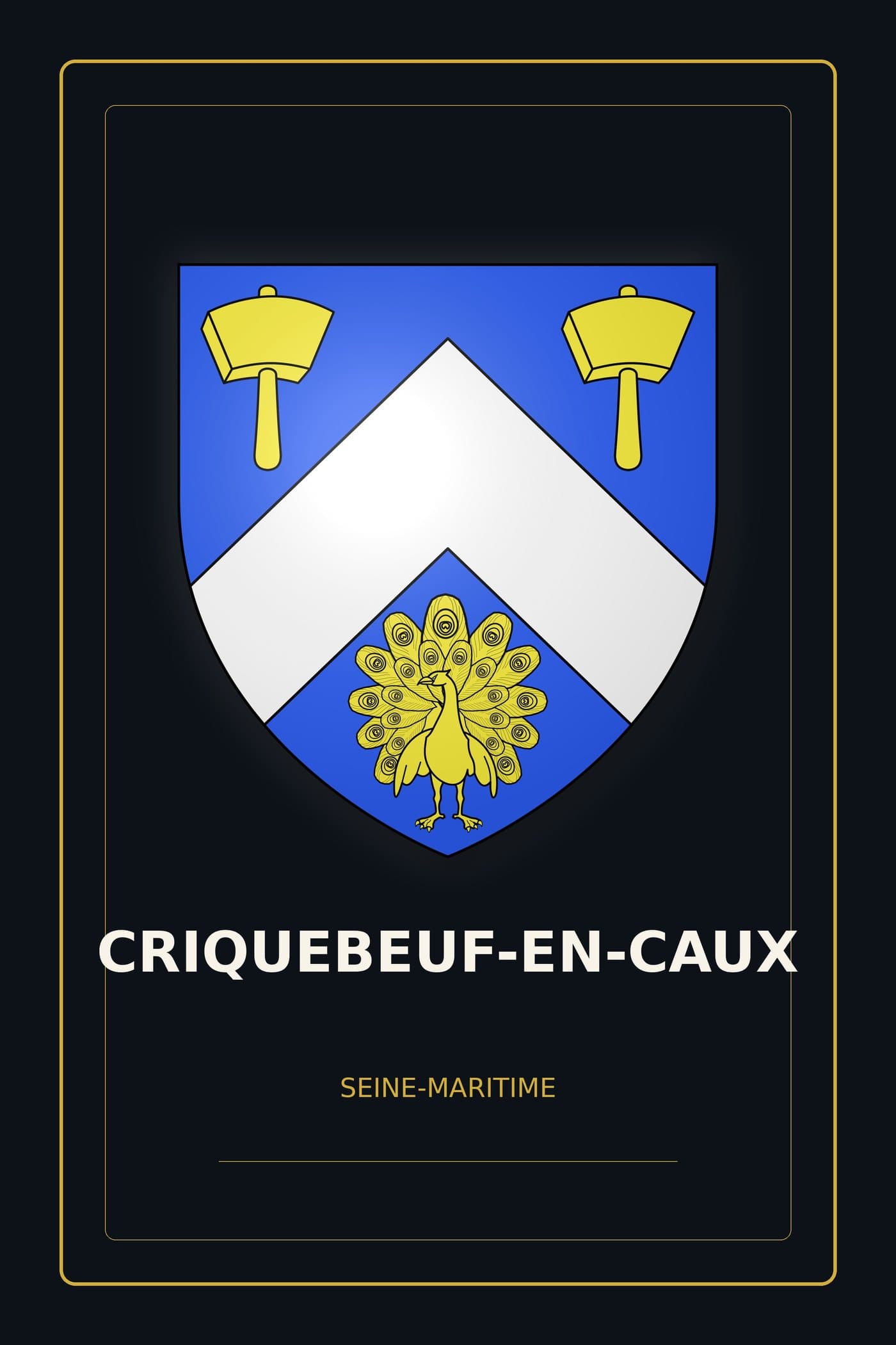 Blason de Criquebeuf-en-Caux