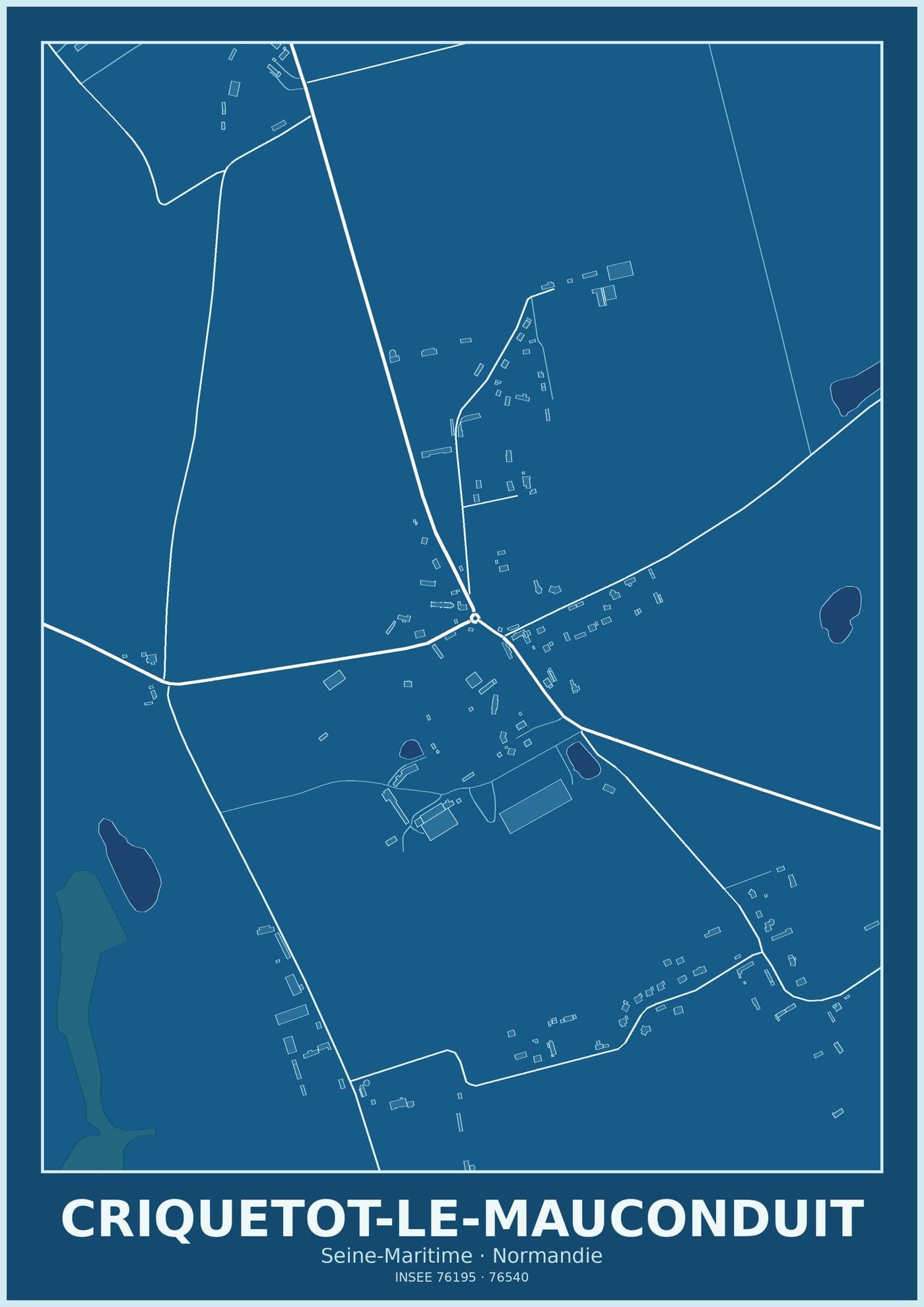 Plan de Criquetot-le-Mauconduit