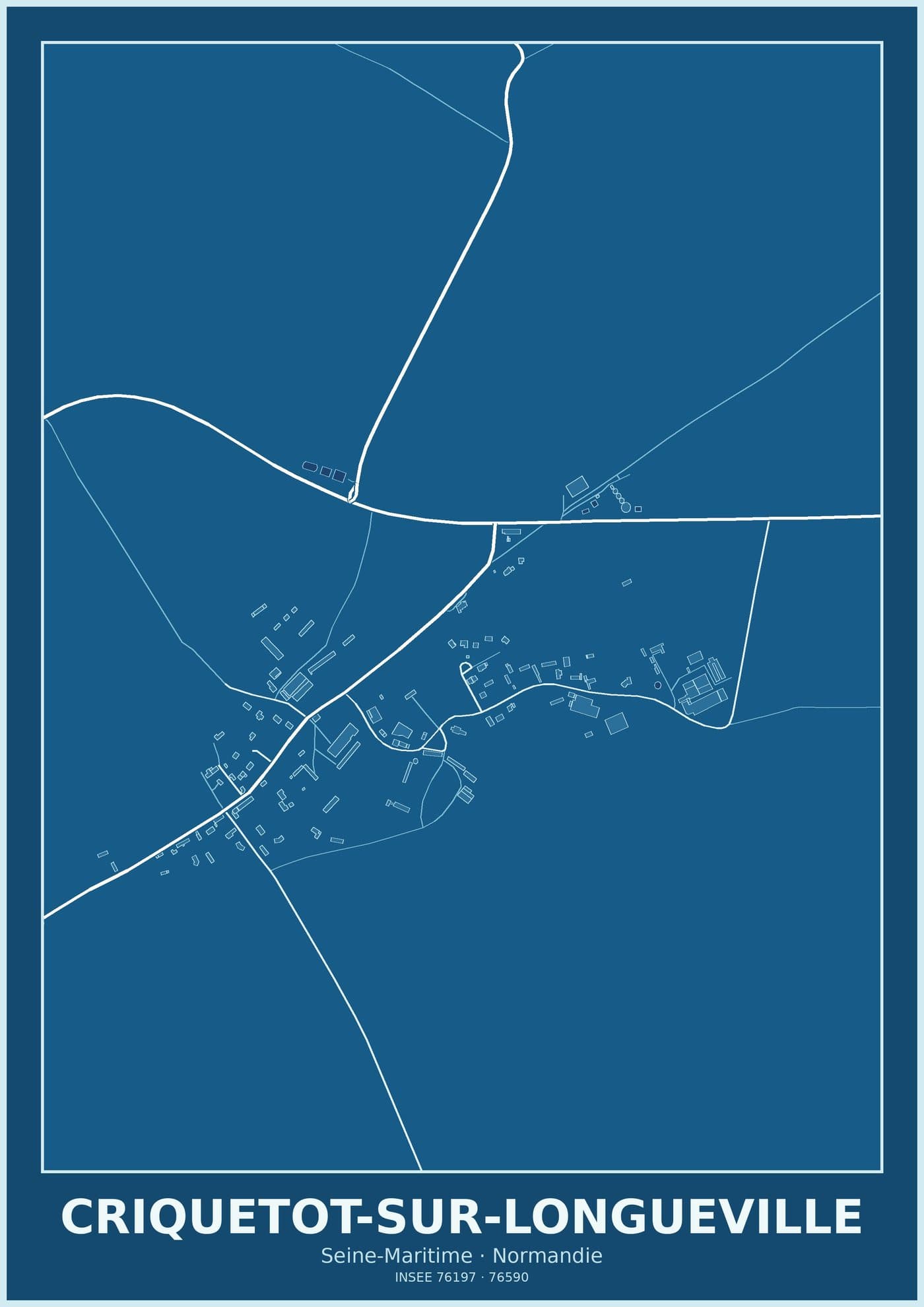Plan de Criquetot-sur-Longueville