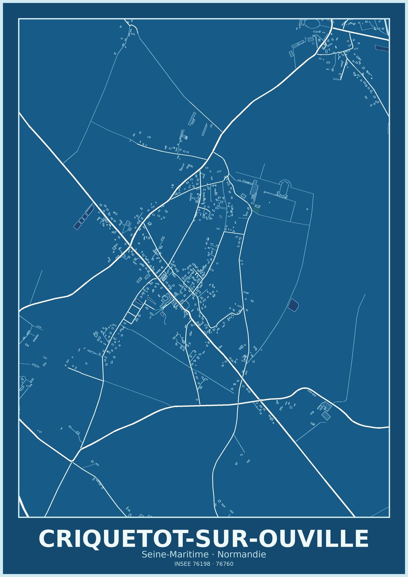 Plan de Criquetot-sur-Ouville