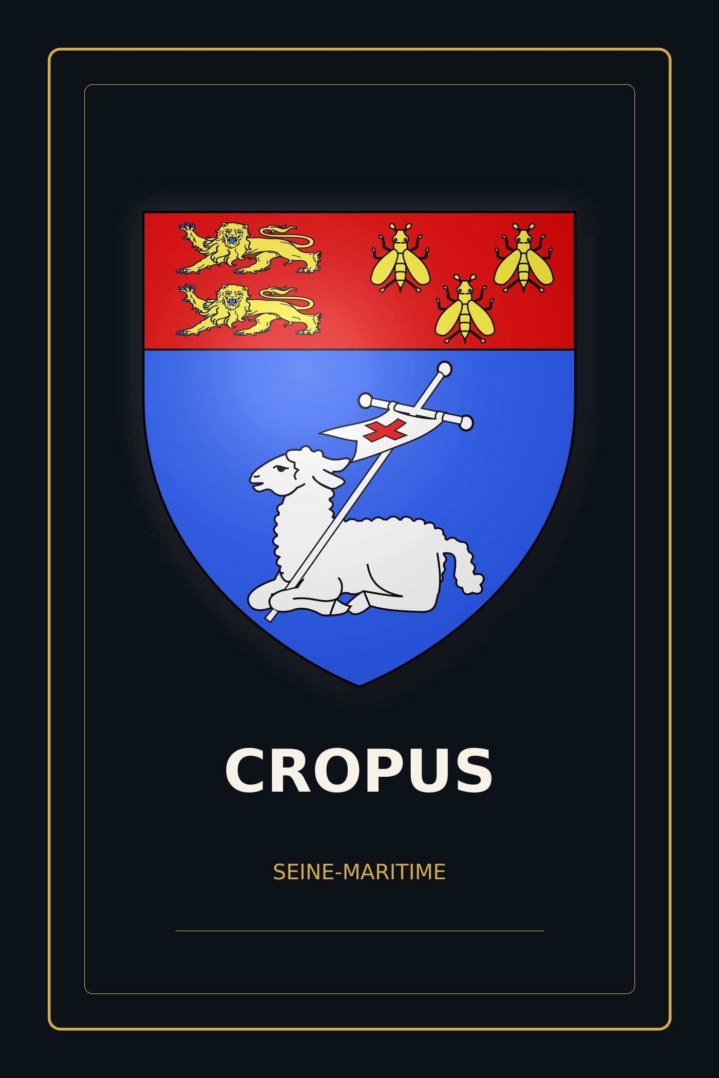 Blason de Cropus