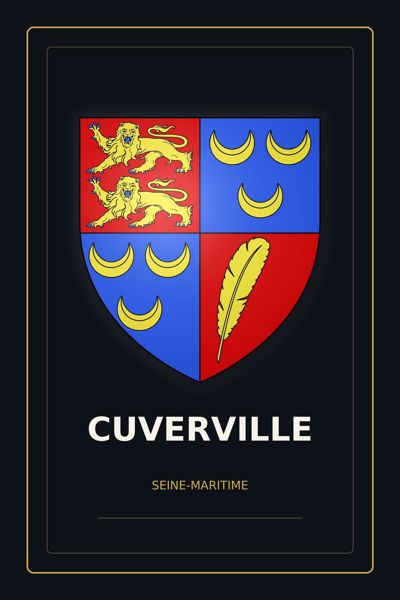 Blason de Cuverville