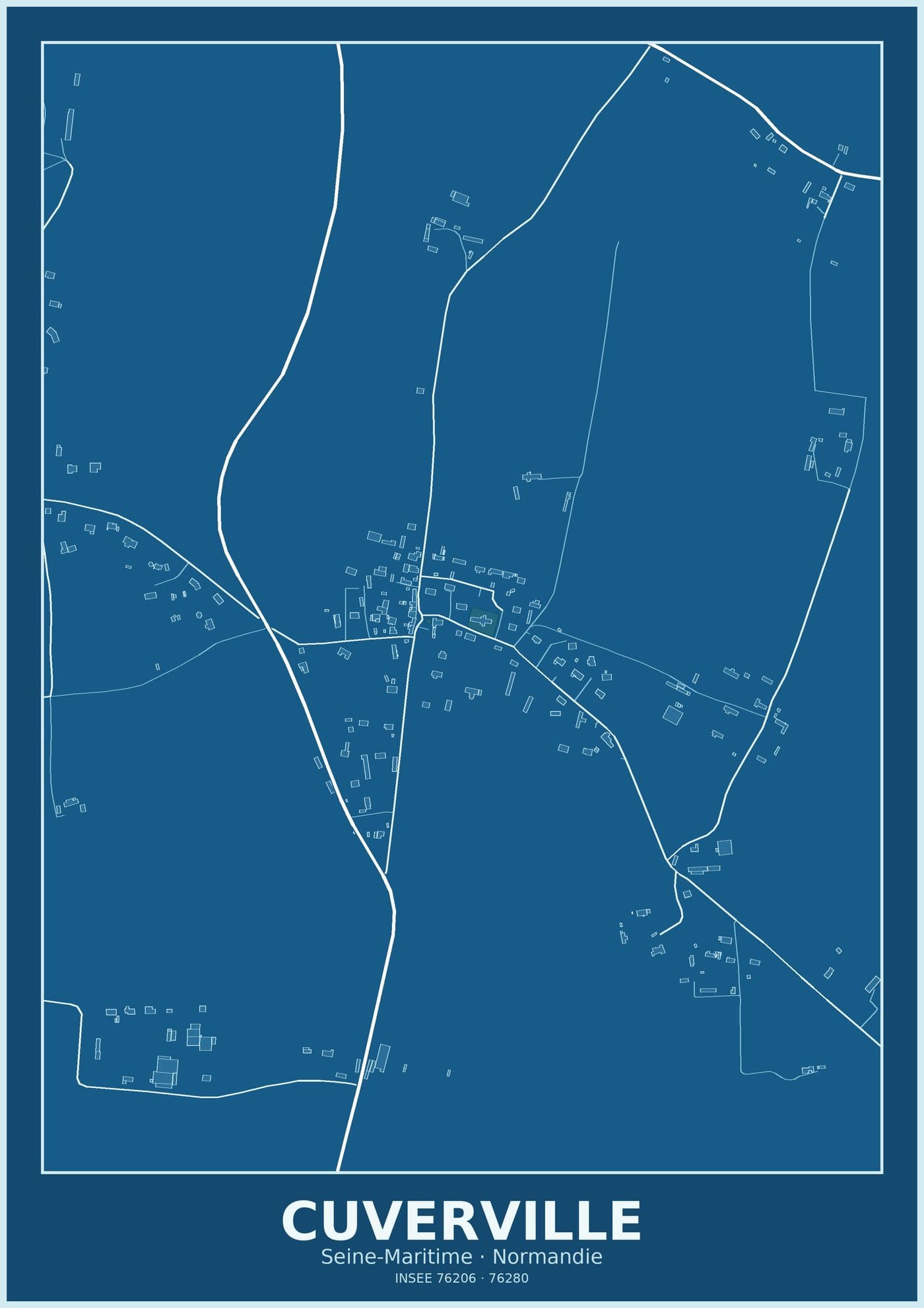 Plan de Cuverville