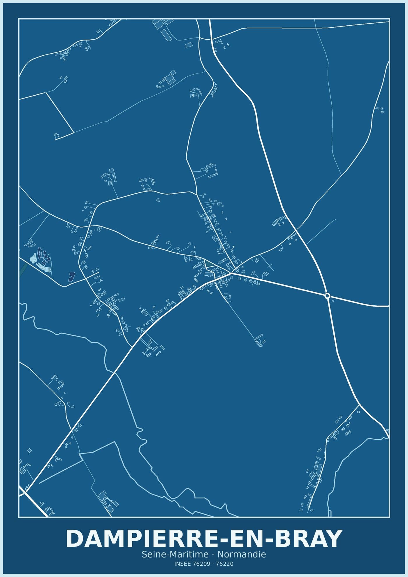 Plan de Dampierre-en-Bray