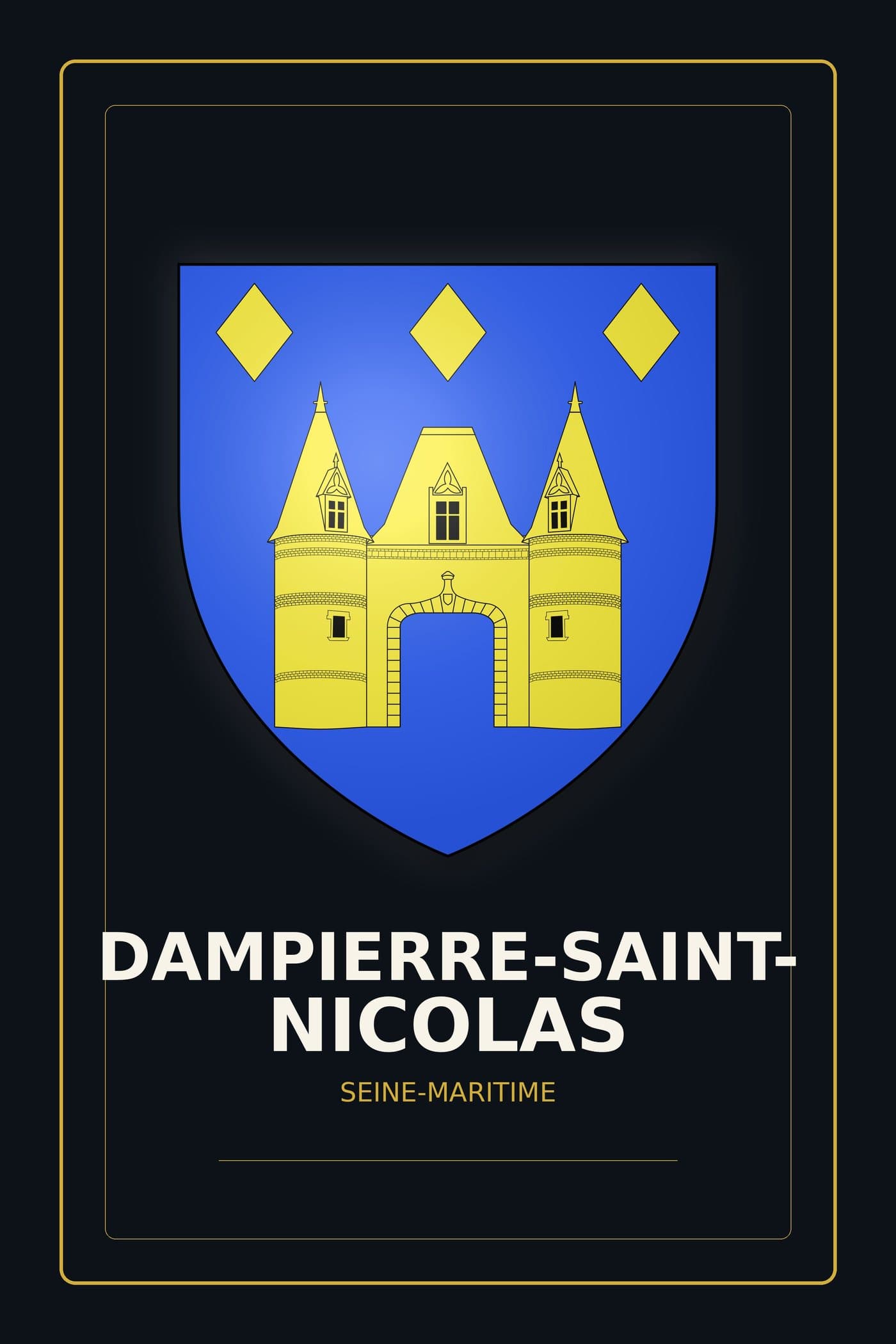 Blason de Dampierre-Saint-Nicolas