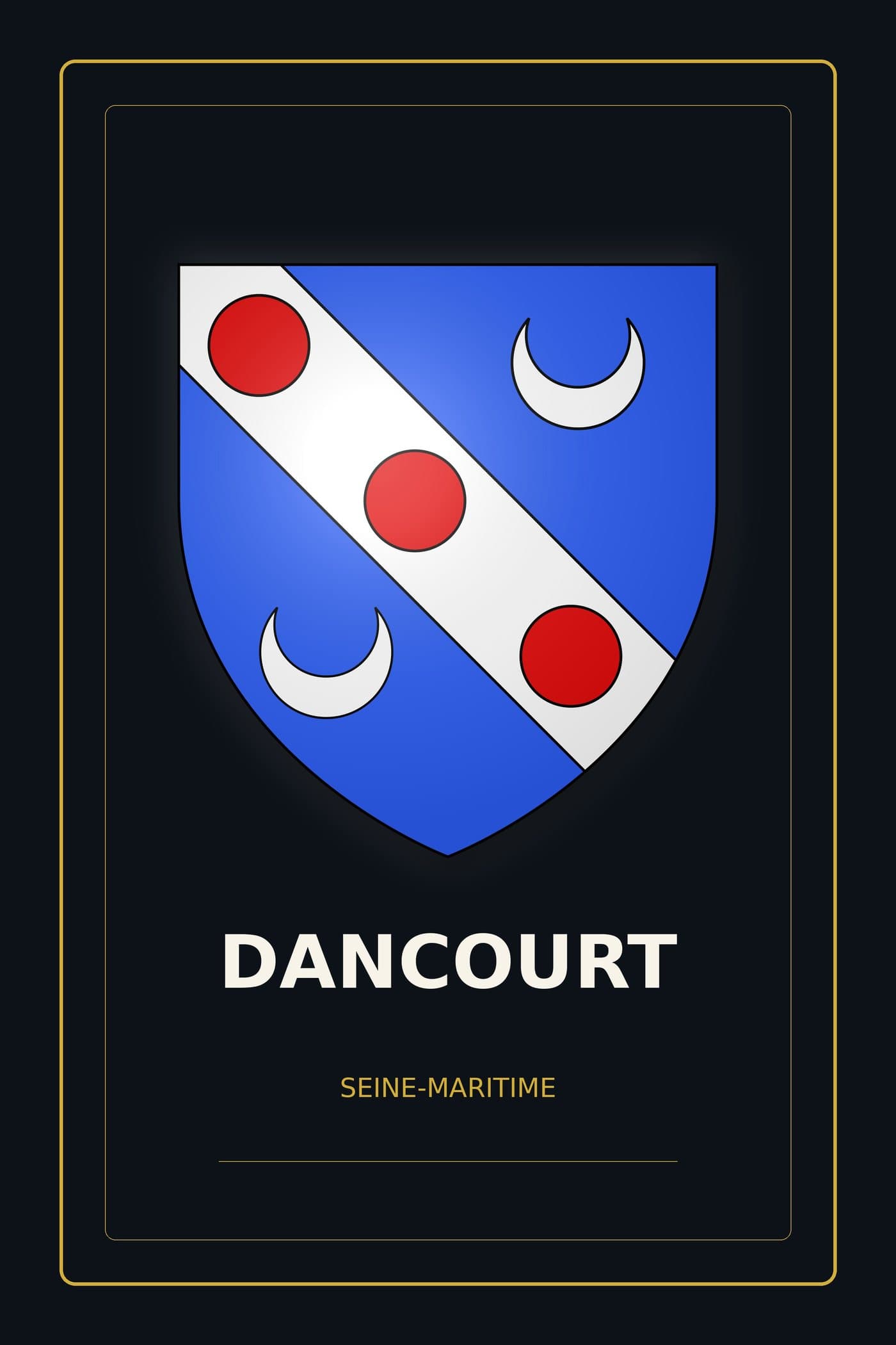 Blason de Dancourt