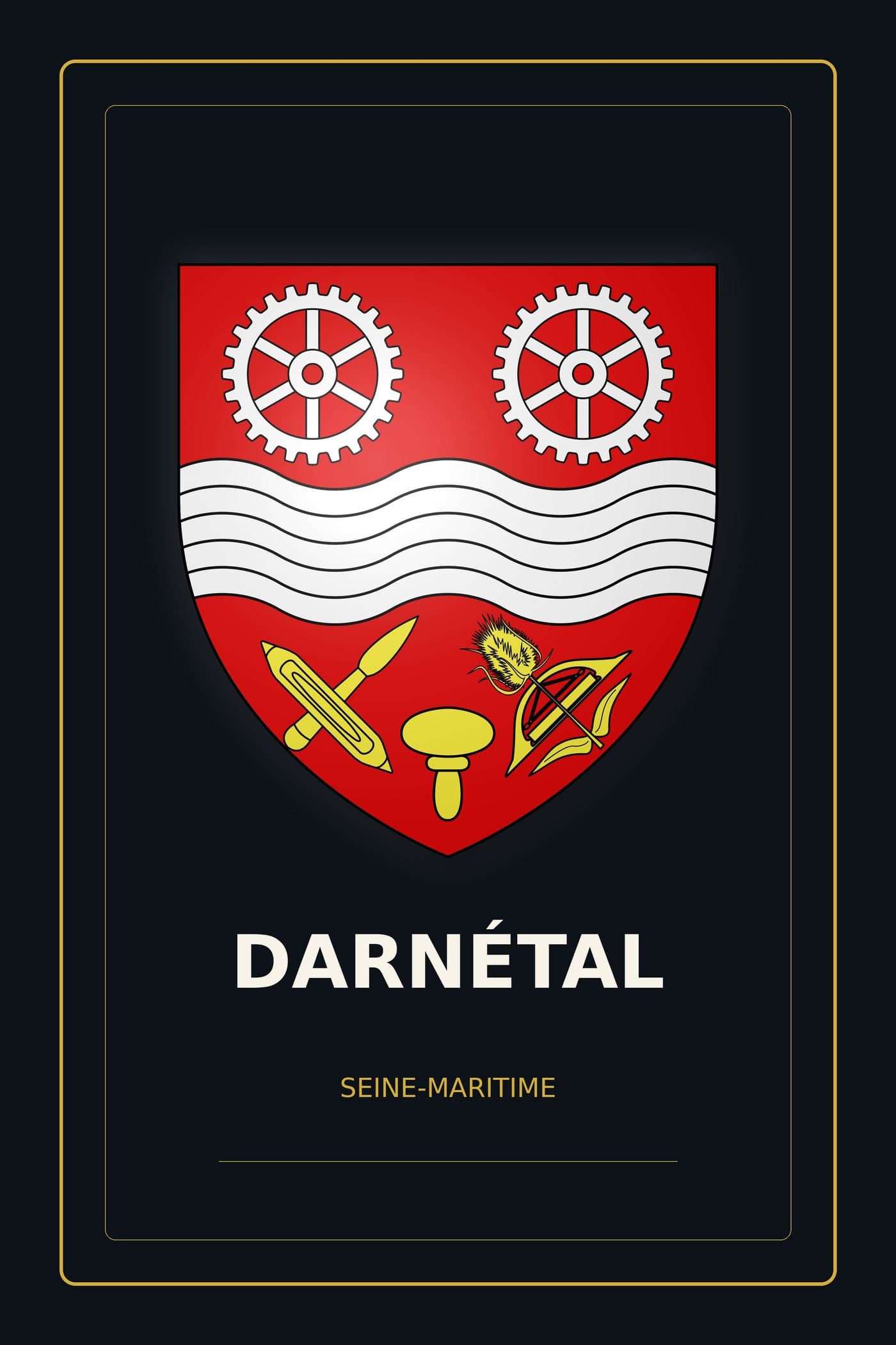 Blason de Darnétal