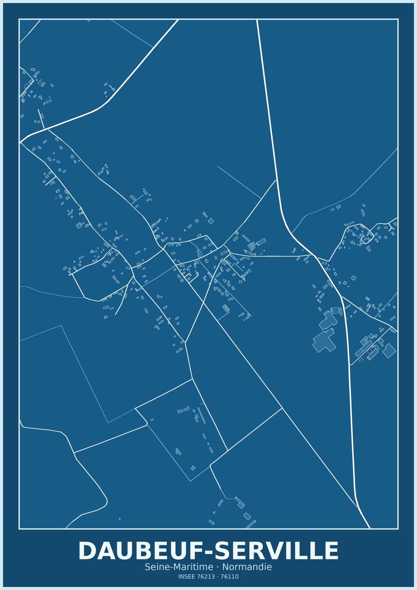 Plan de Daubeuf-Serville