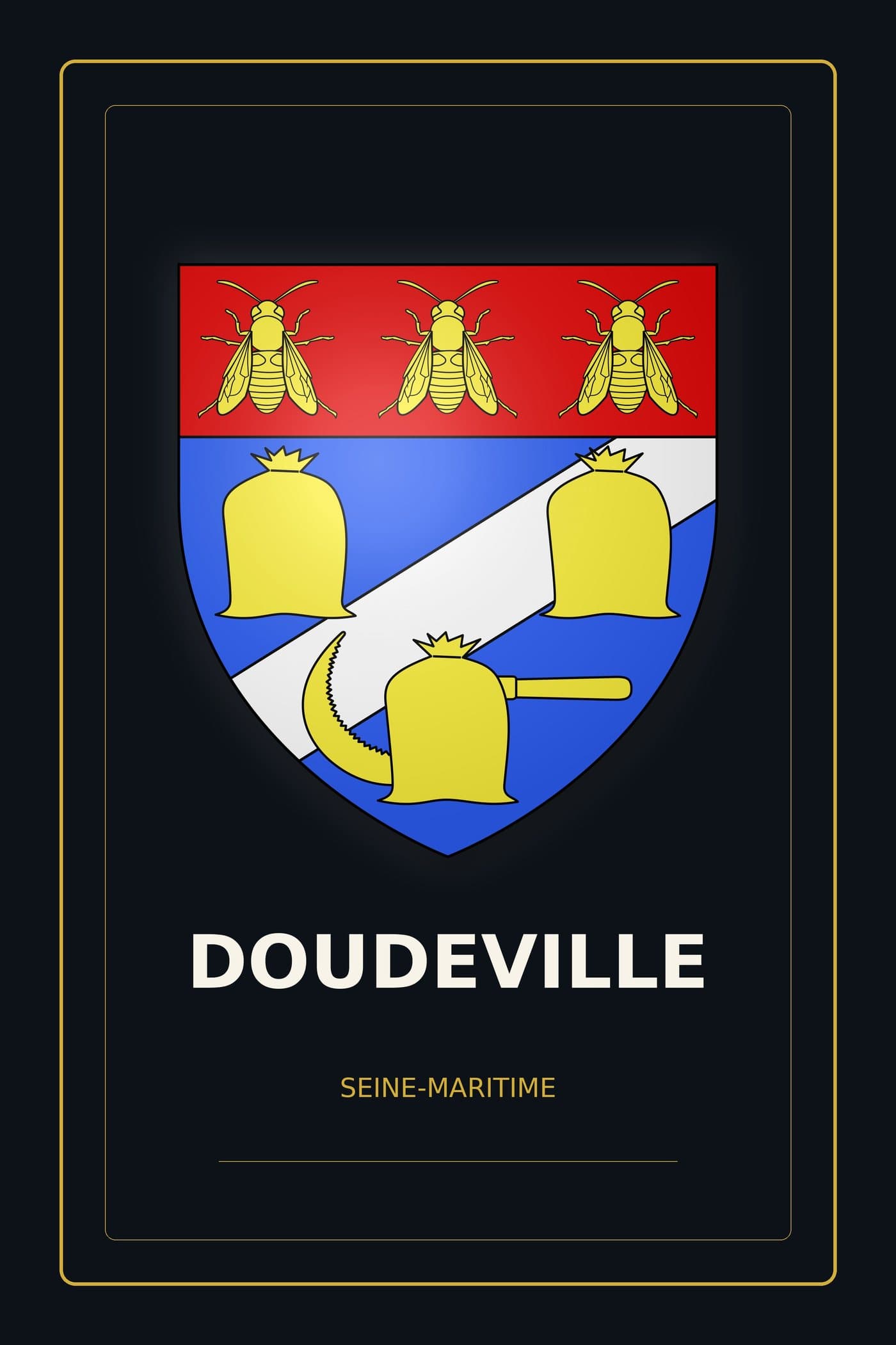 Blason de Doudeville