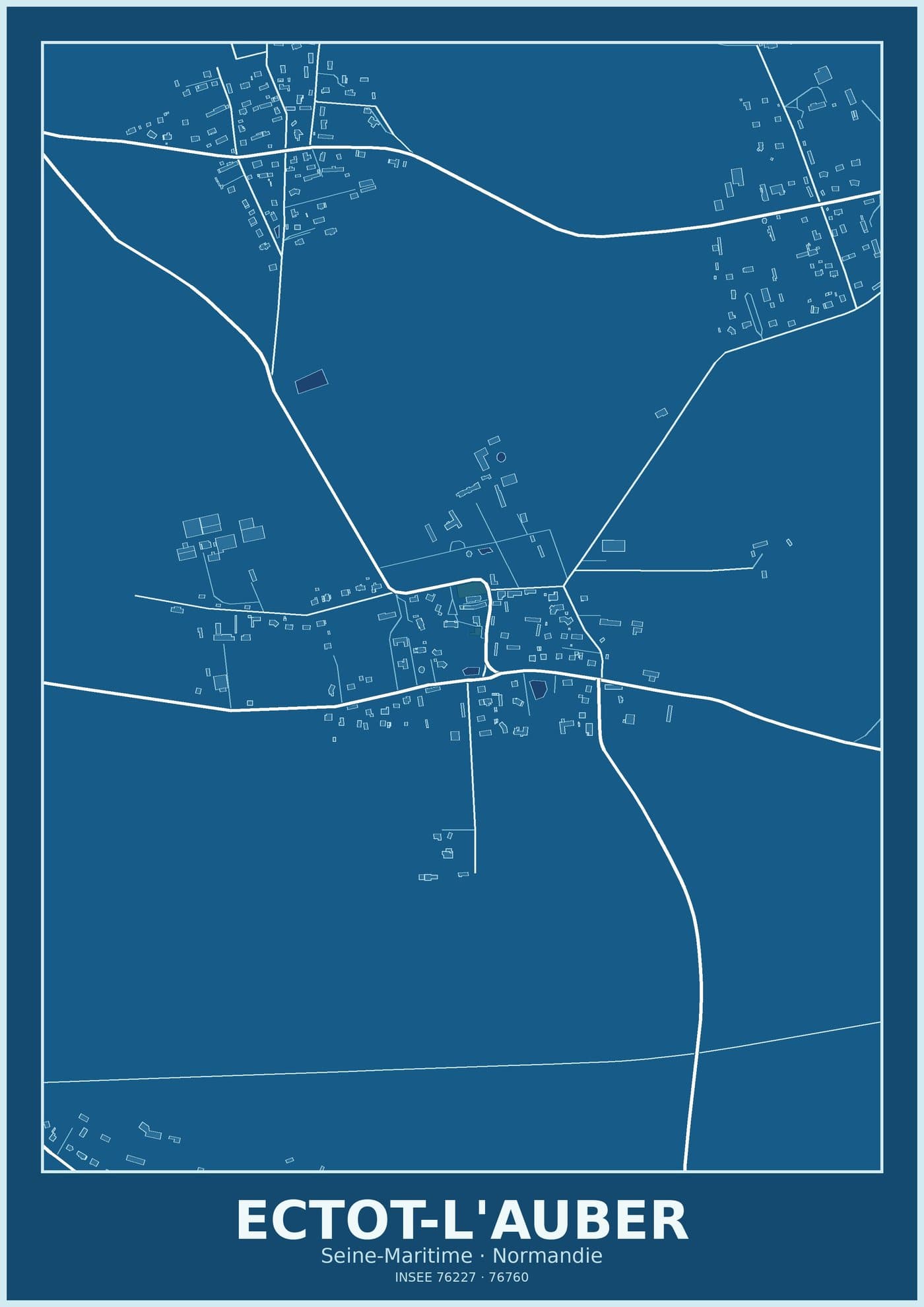 Plan d'Ectot-l'Auber