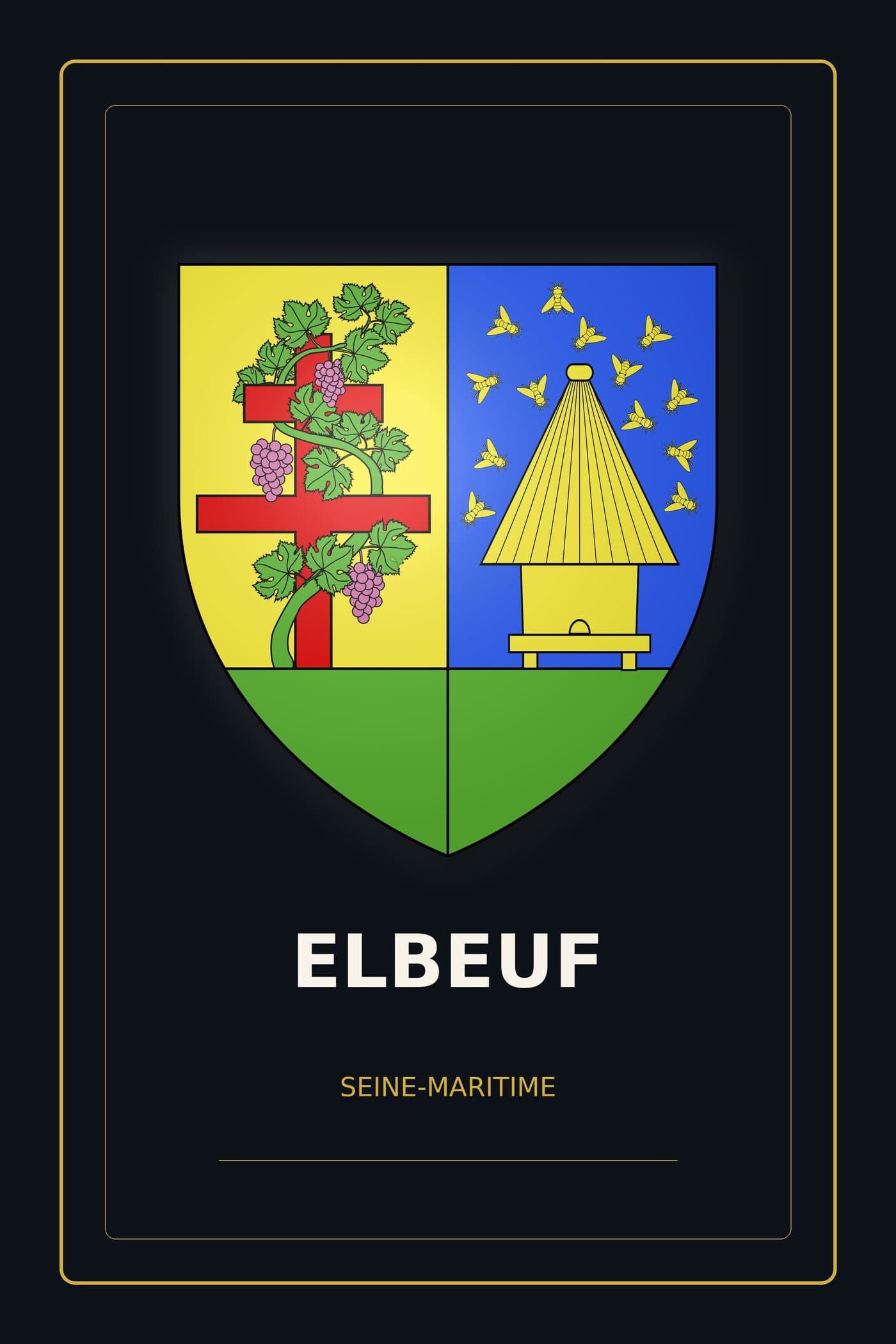 Blason d'Elbeuf