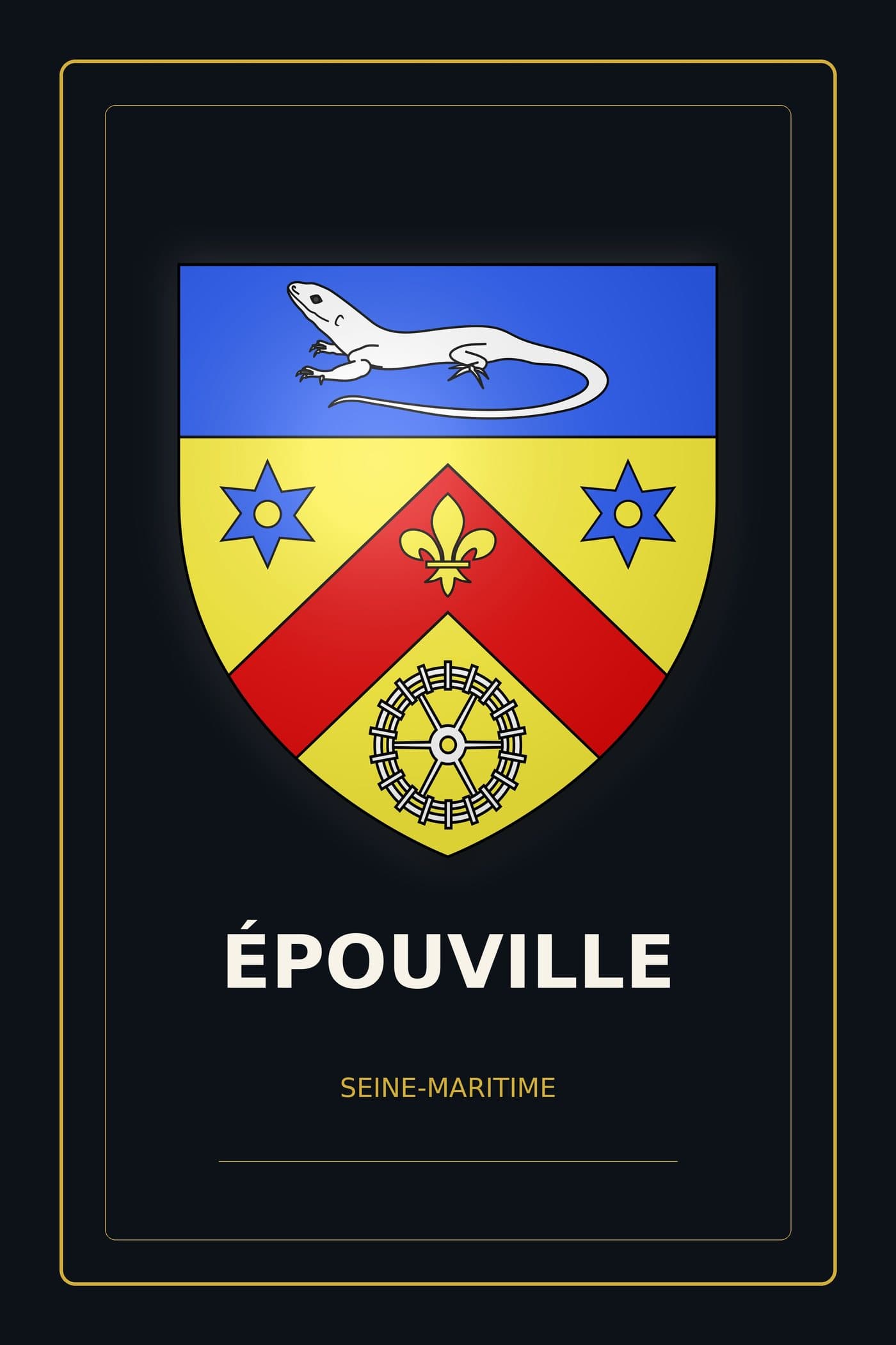 Blason d'Épouville