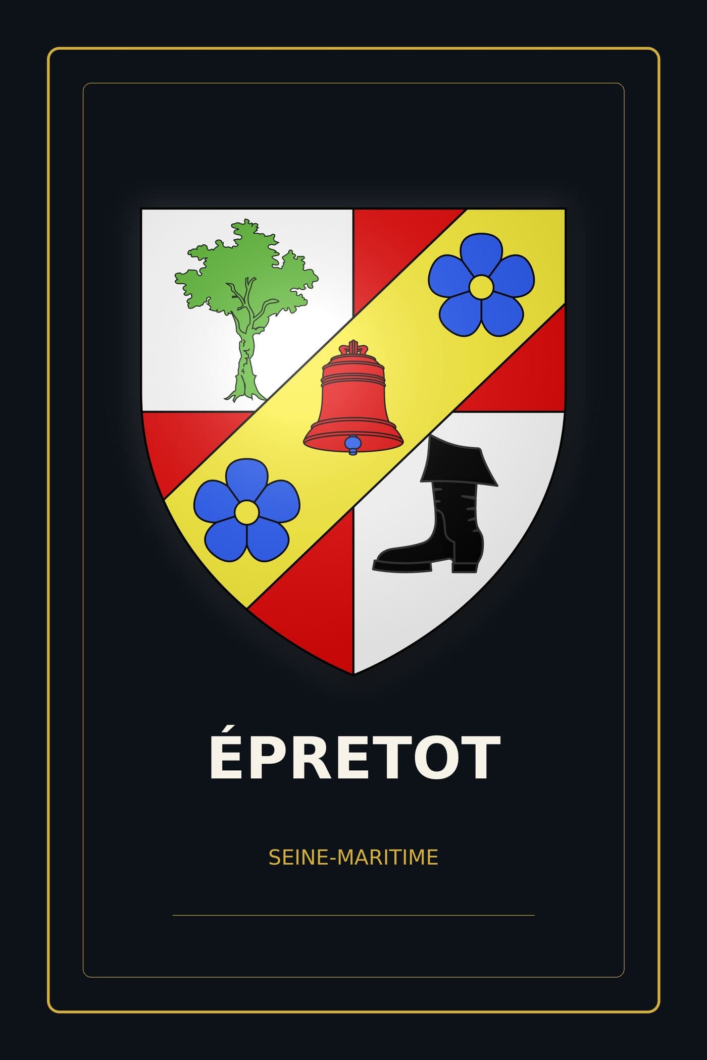 Blason d'Épretot