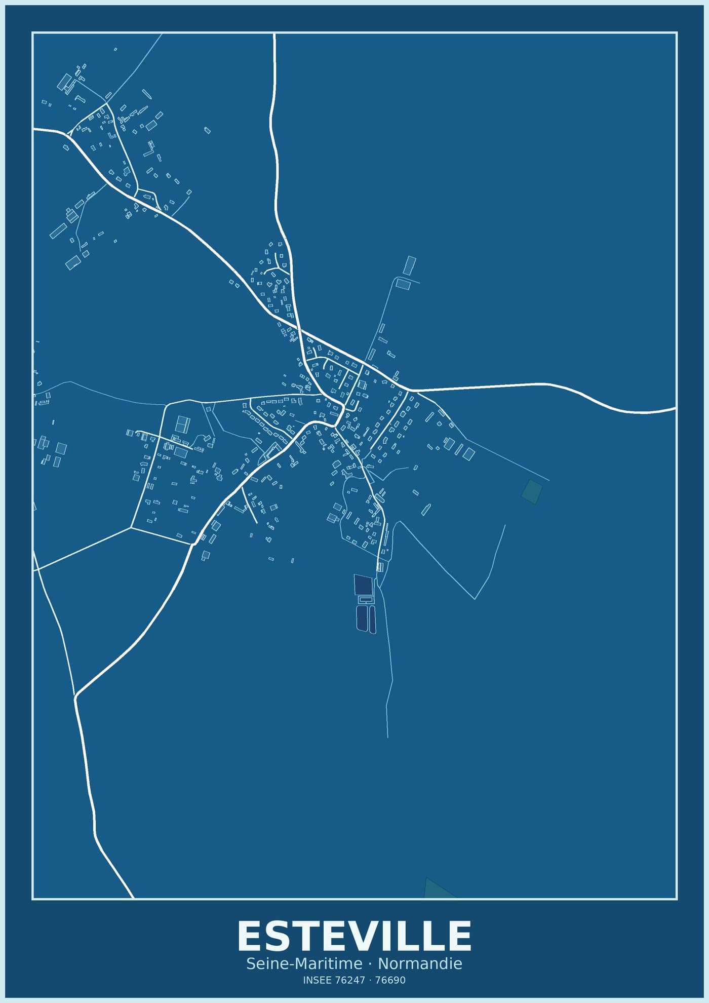 Plan d'Esteville