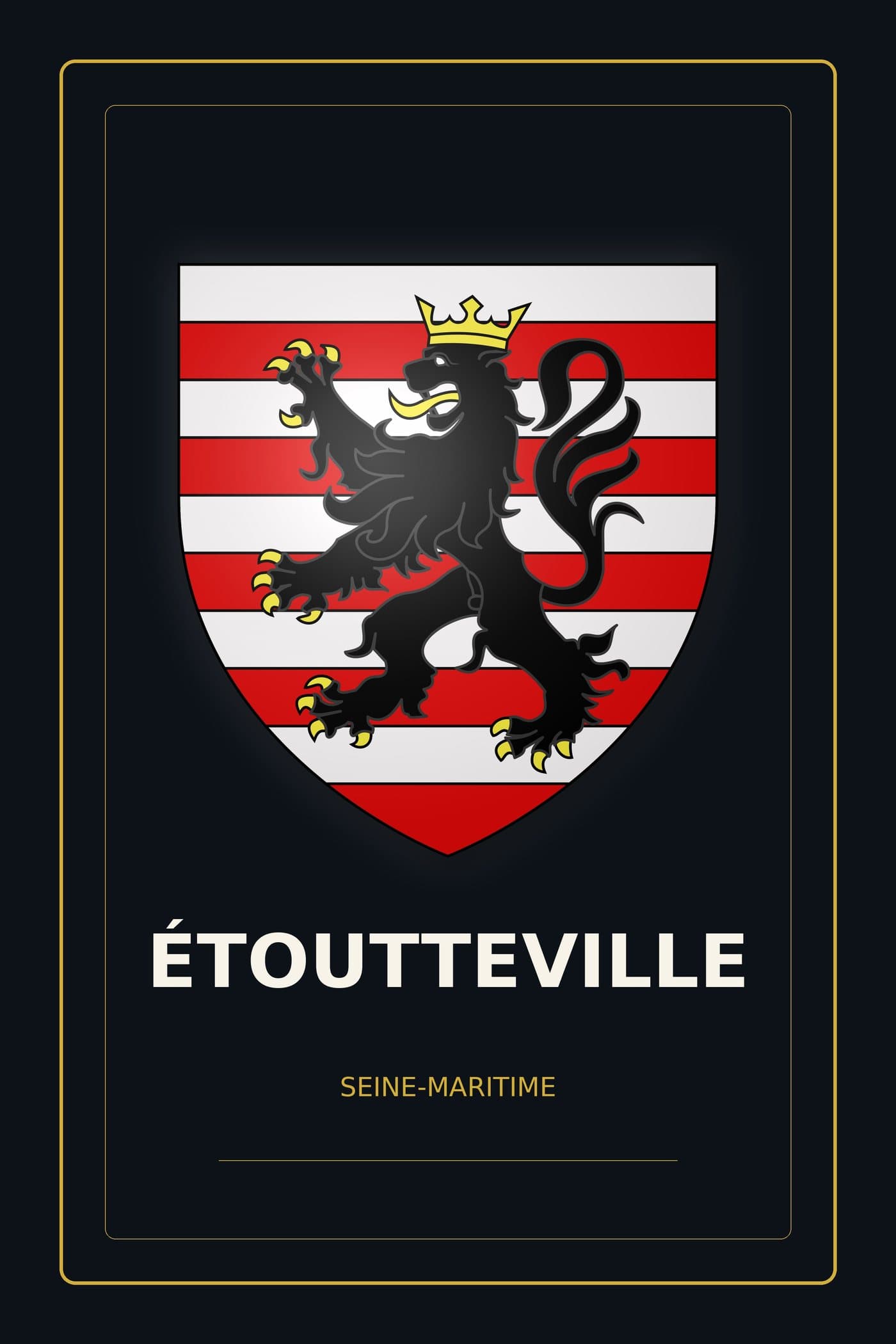 Blason d'Étoutteville