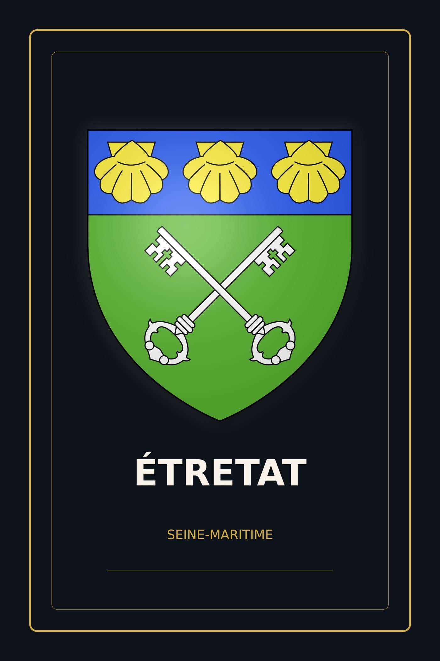 Blason d'Étretat