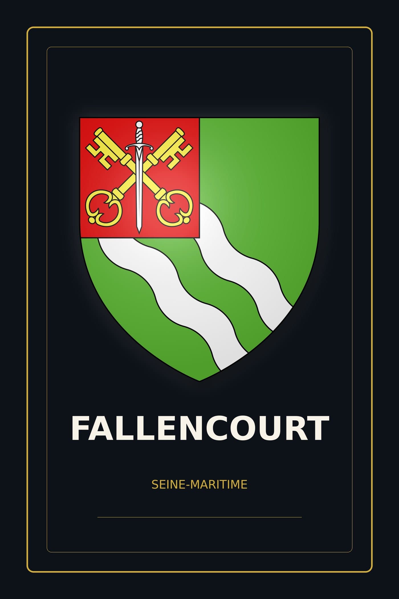 Blason de Fallencourt