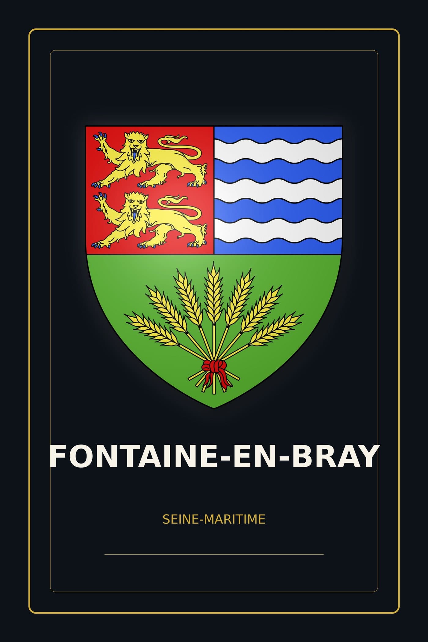 Blason de Fontaine-en-Bray