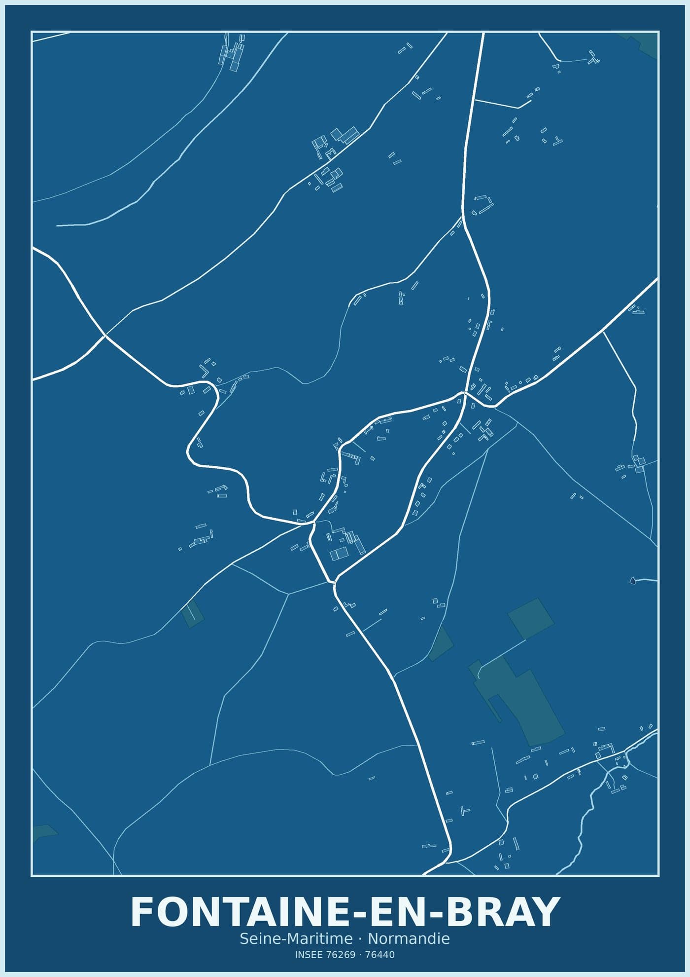 Plan de Fontaine-en-Bray