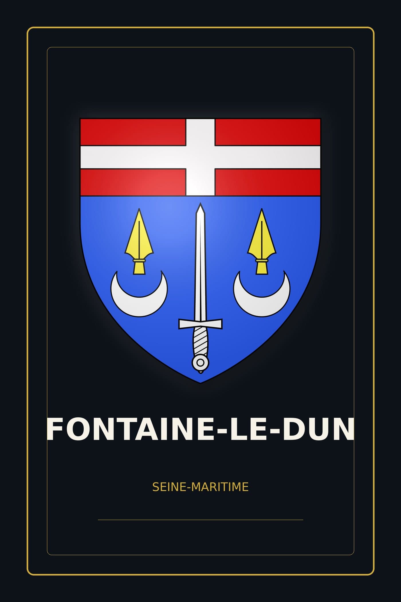 Blason de Fontaine-le-Dun