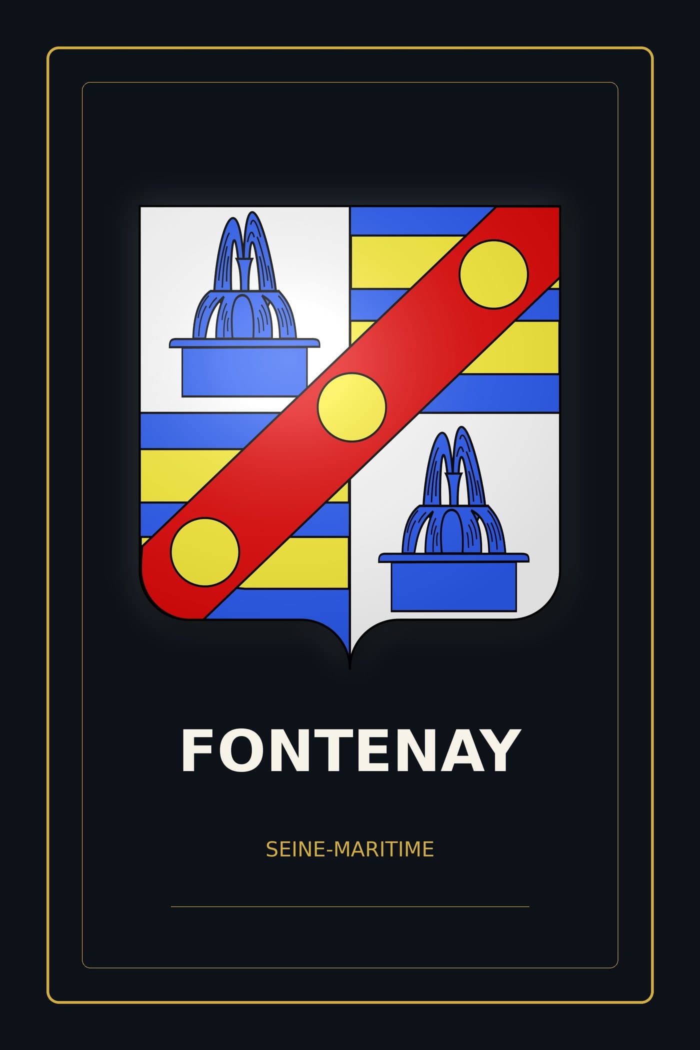 Blason de Fontenay