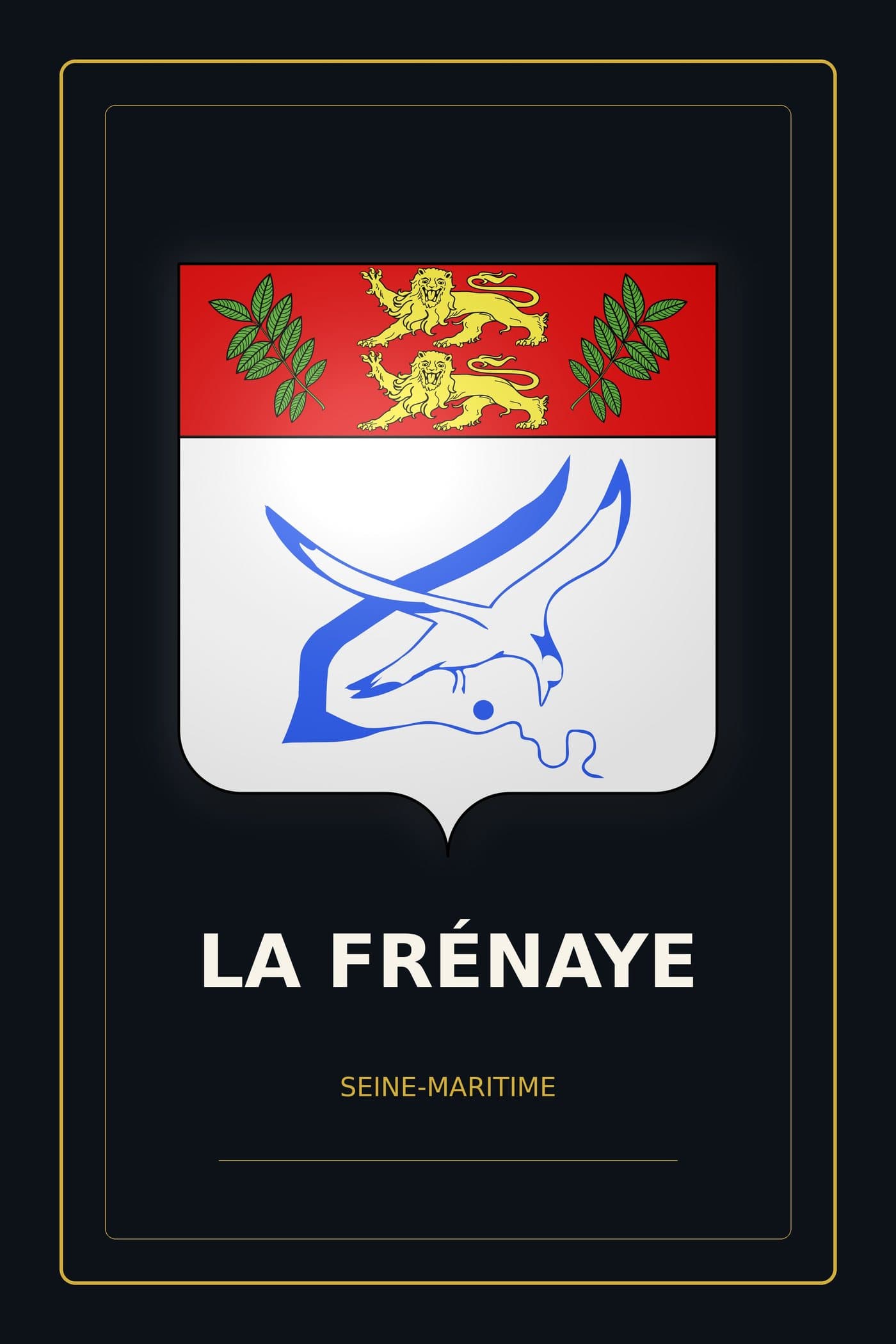 Blason de La Frénaye