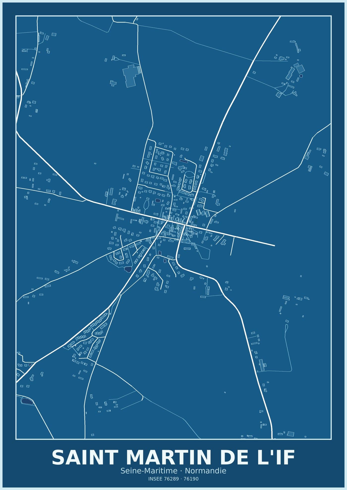 Plan de Saint Martin de l'If