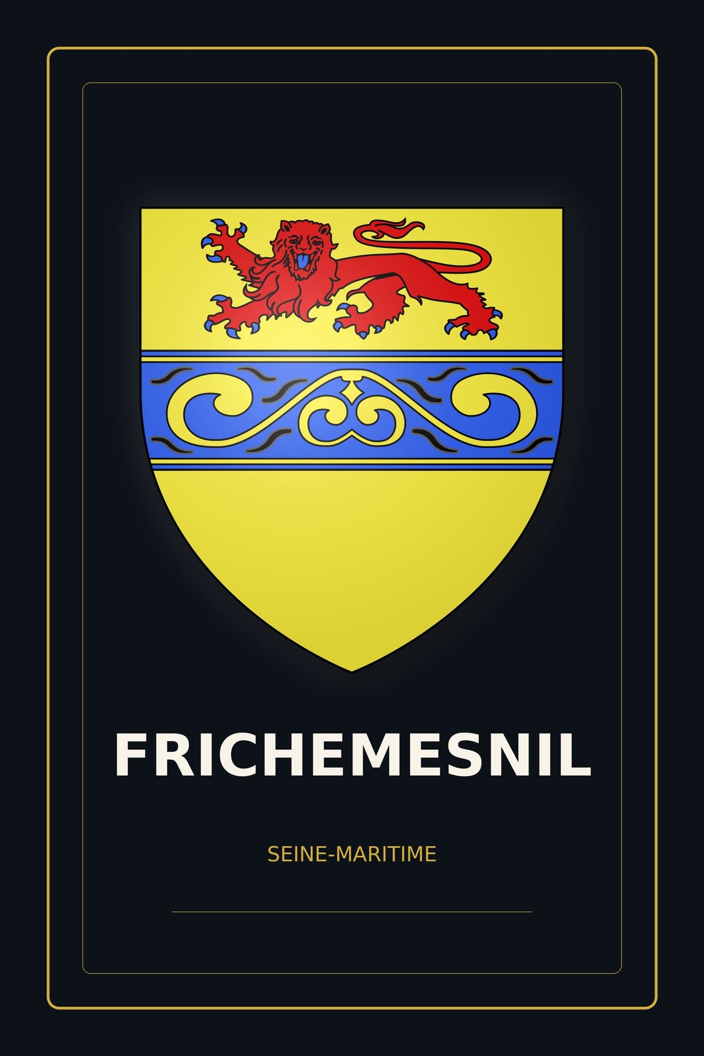 Blason de Frichemesnil