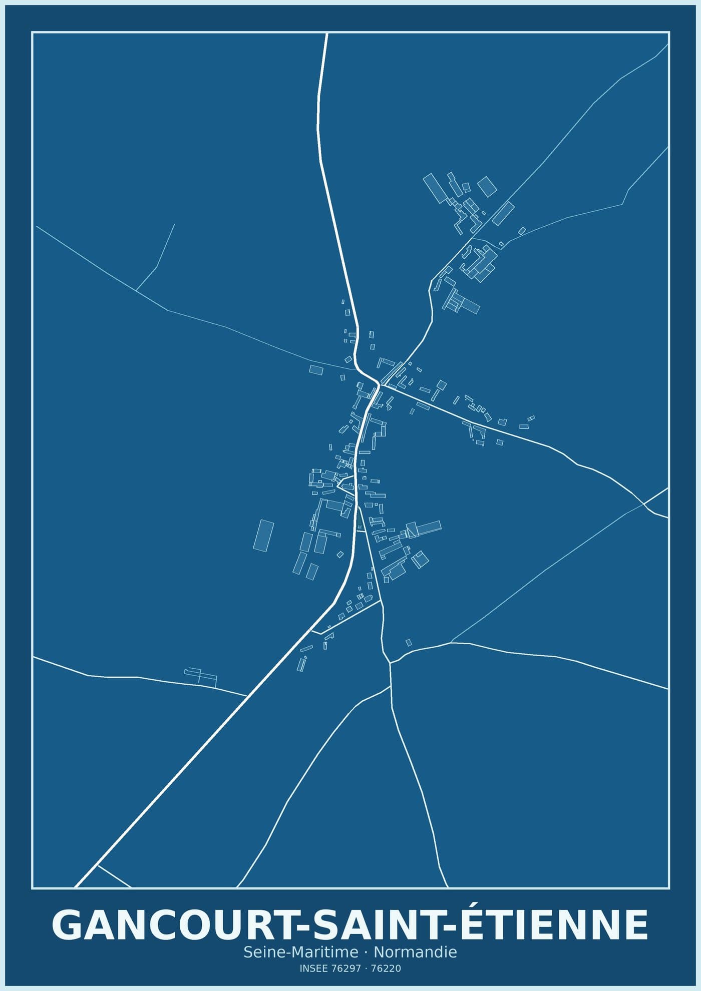 Plan de Gancourt-Saint-Étienne