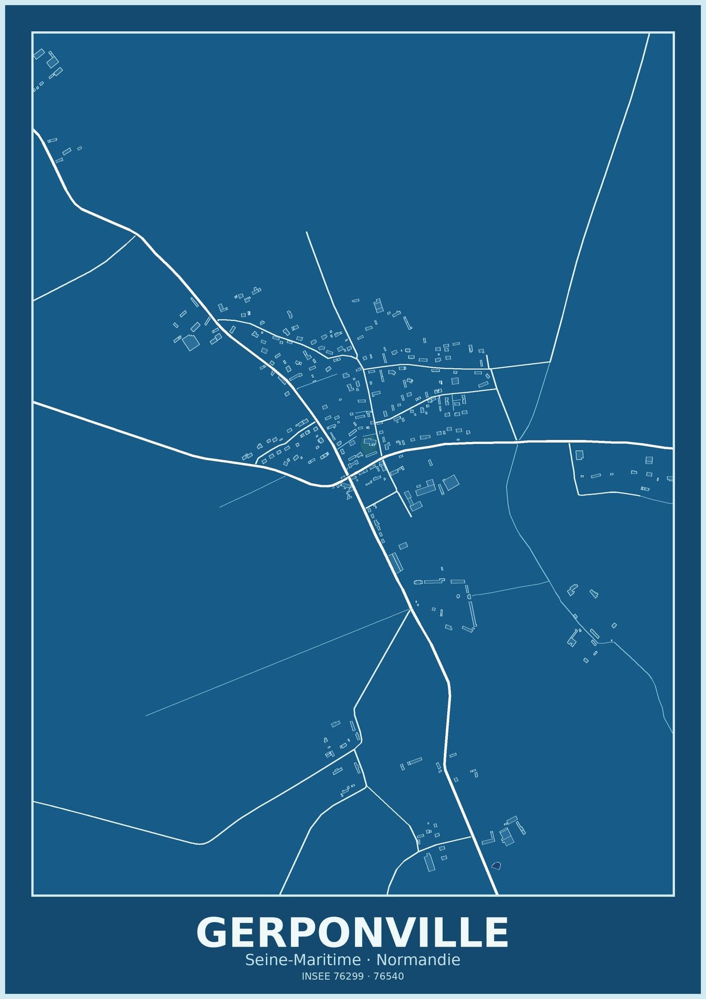 Plan de Gerponville