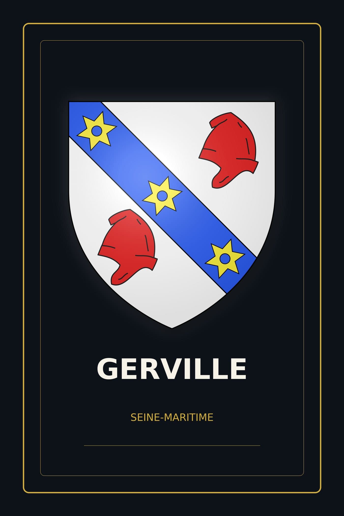 Blason de Gerville