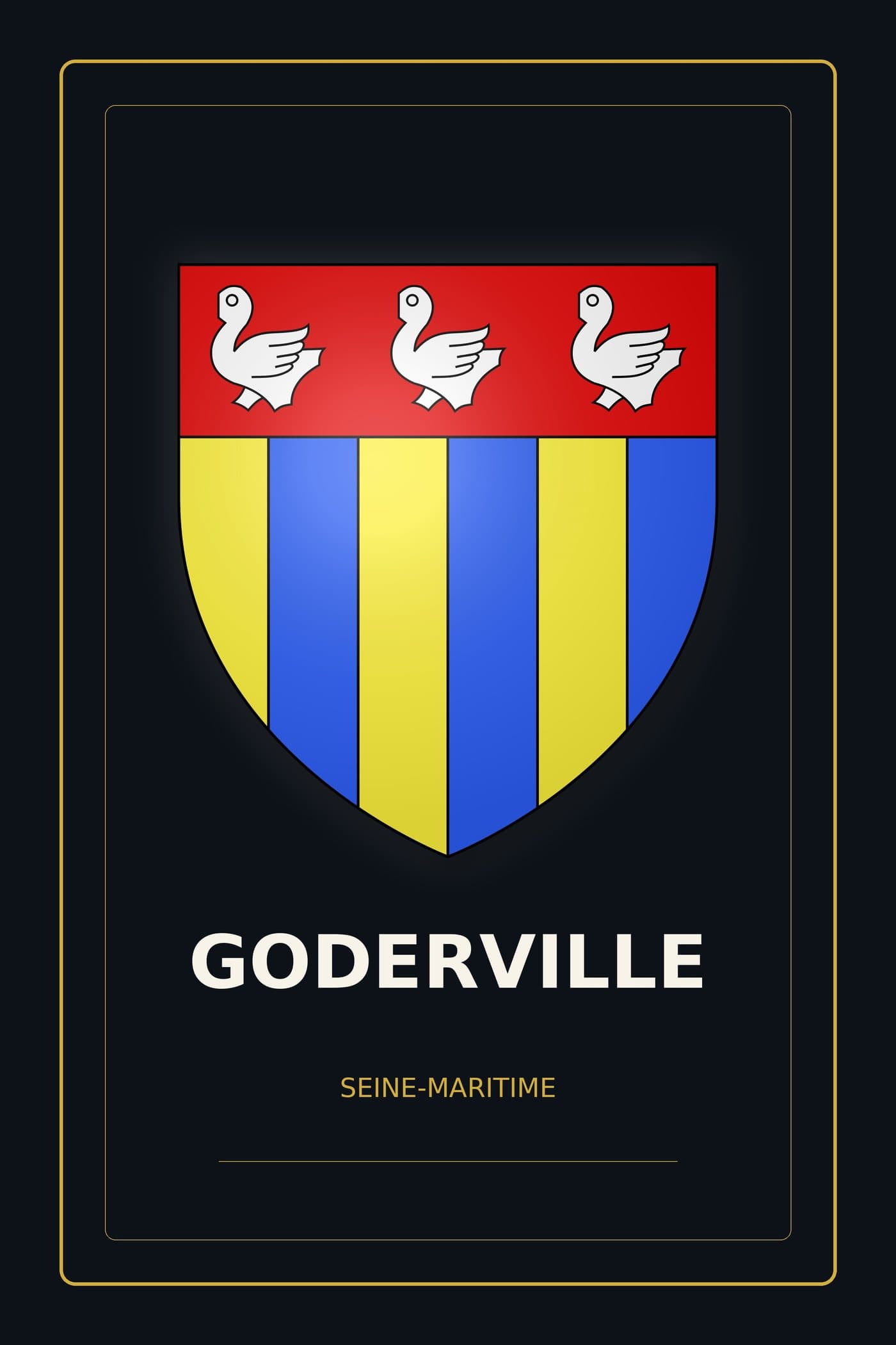 Blason de Goderville