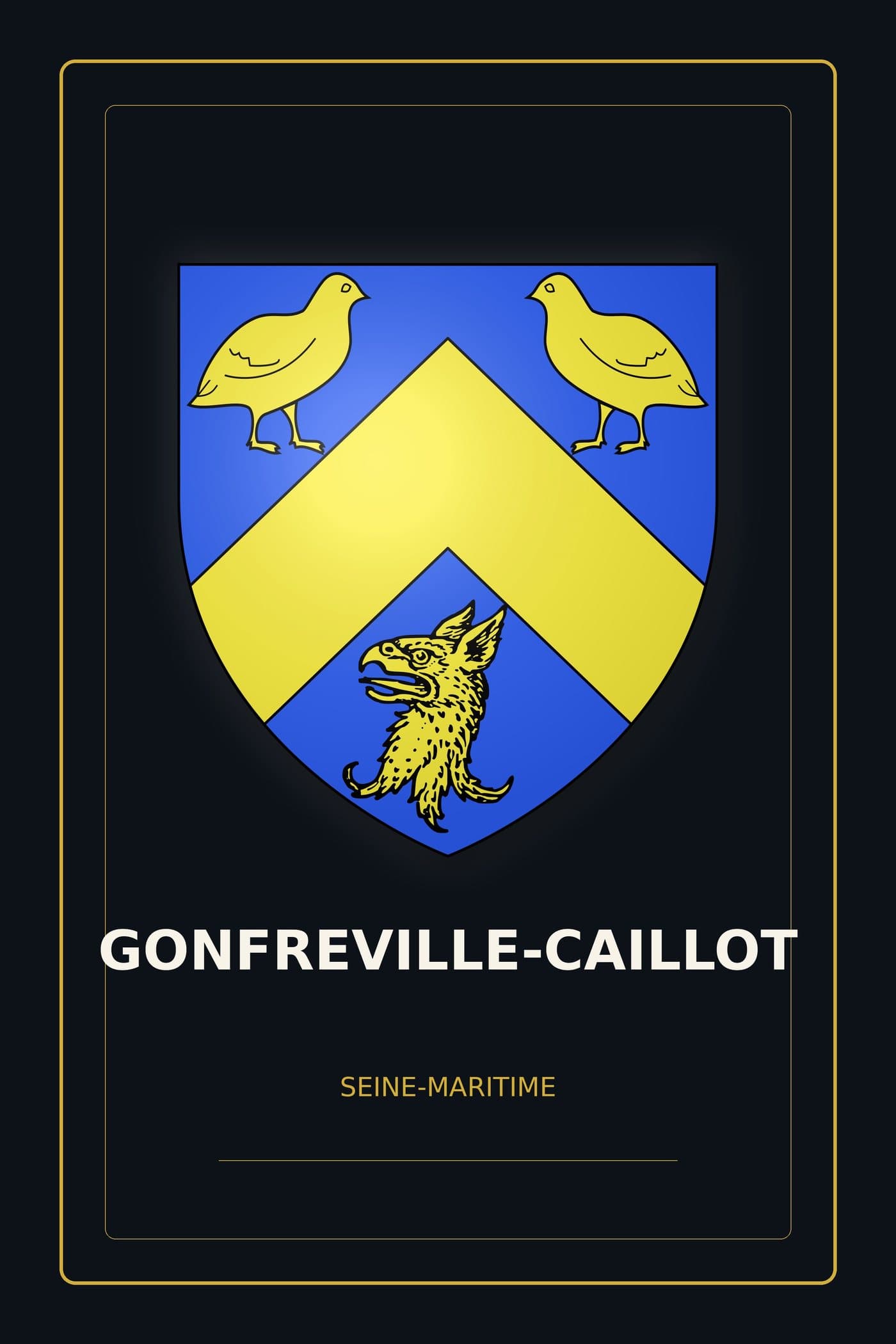 Blason de Gonfreville-Caillot