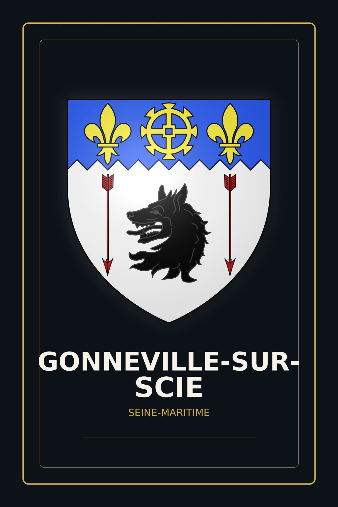 Blason de Gonneville-sur-Scie