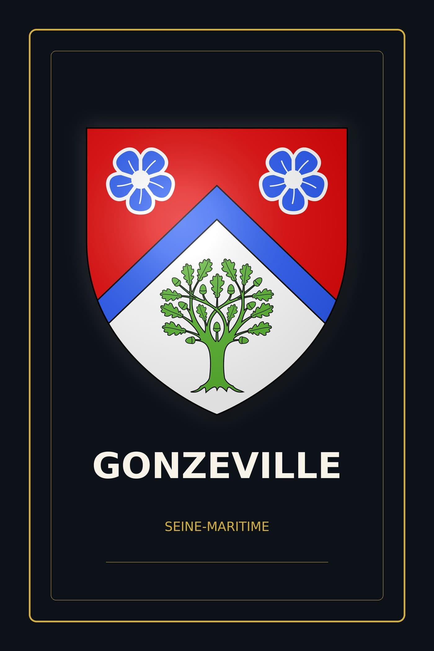 Blason de Gonzeville